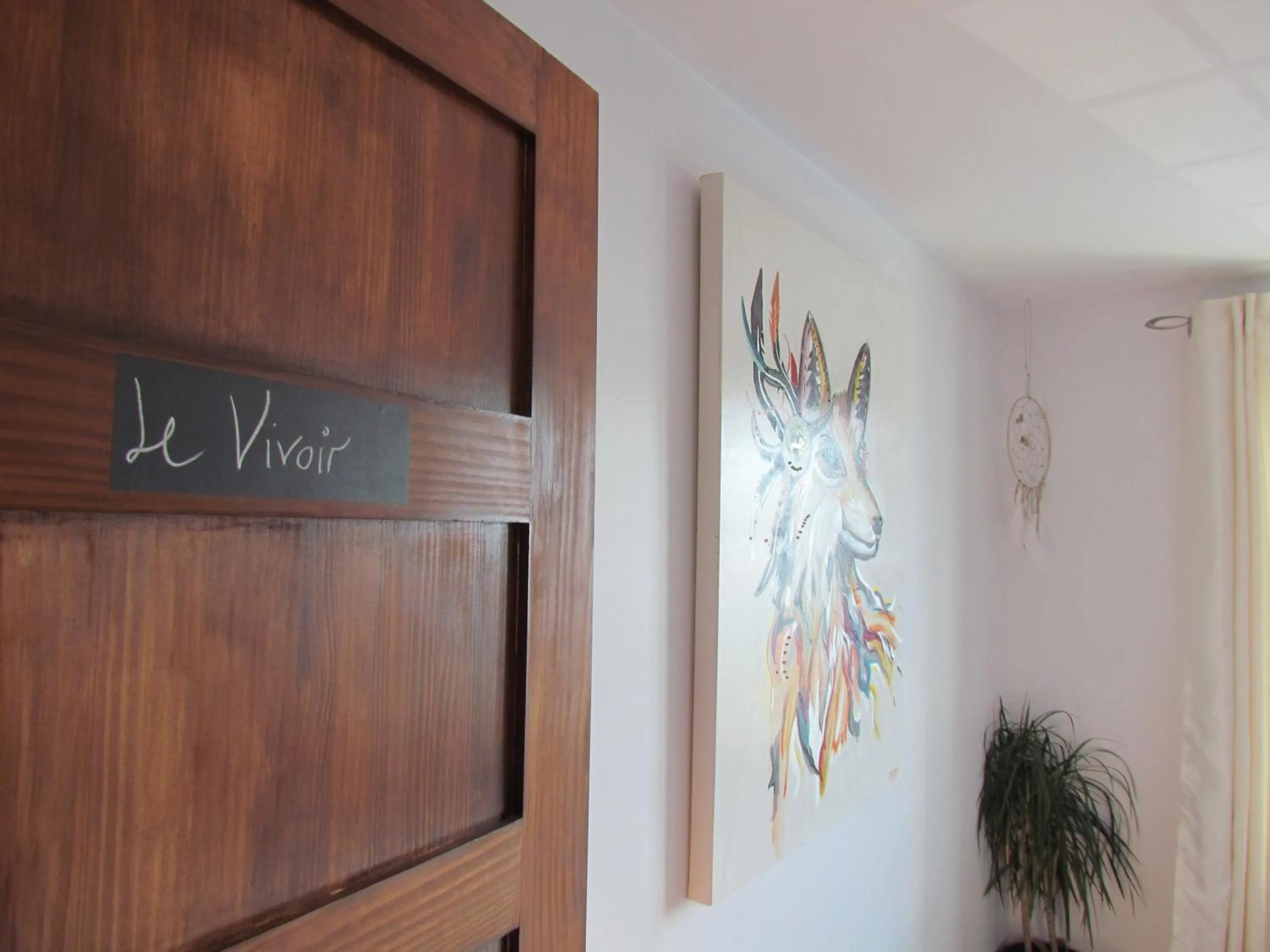 Bedroom in Gîte B&B - Aubergélit inc