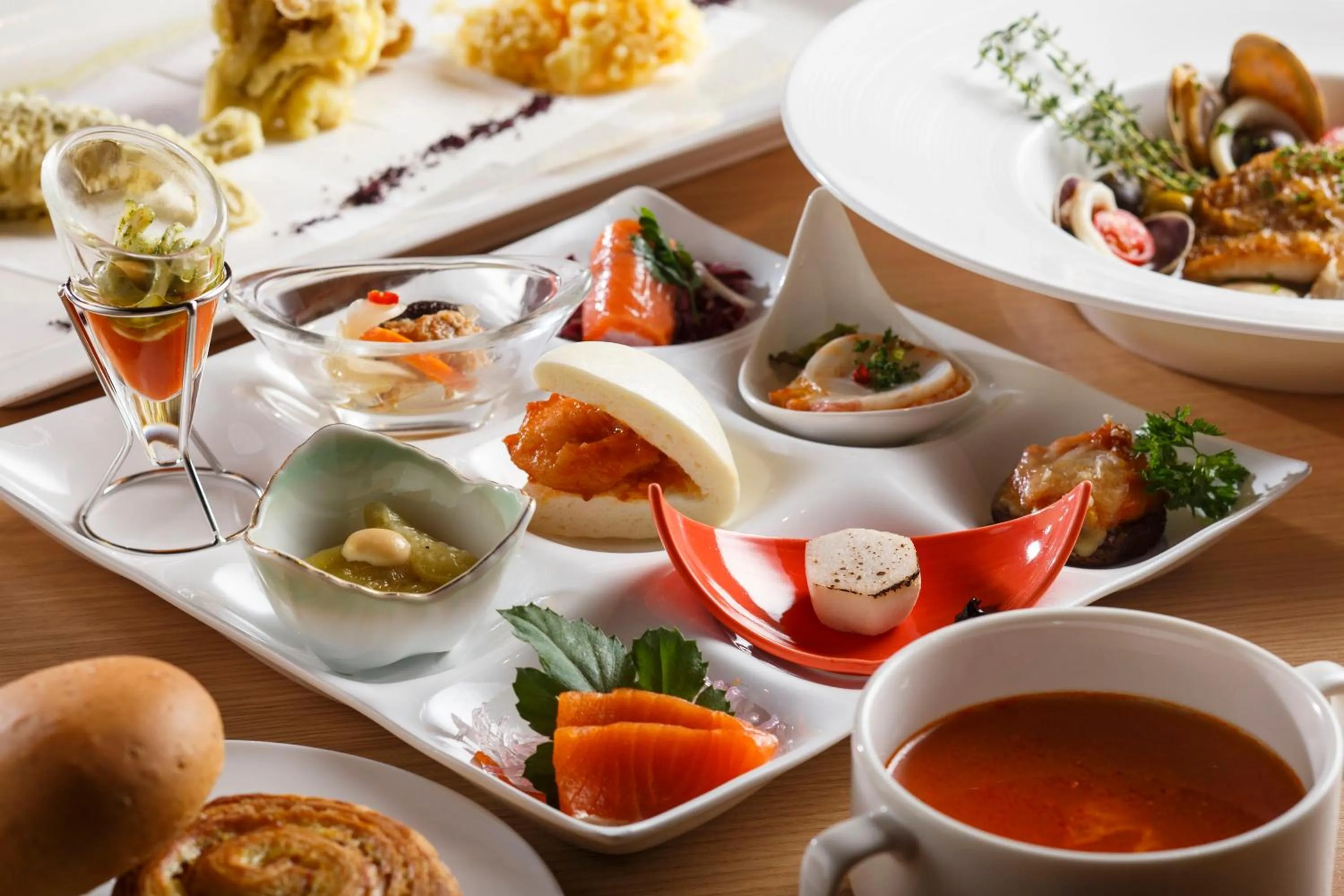 Food close-up in Midorinokaze Resort Kitayuzawa