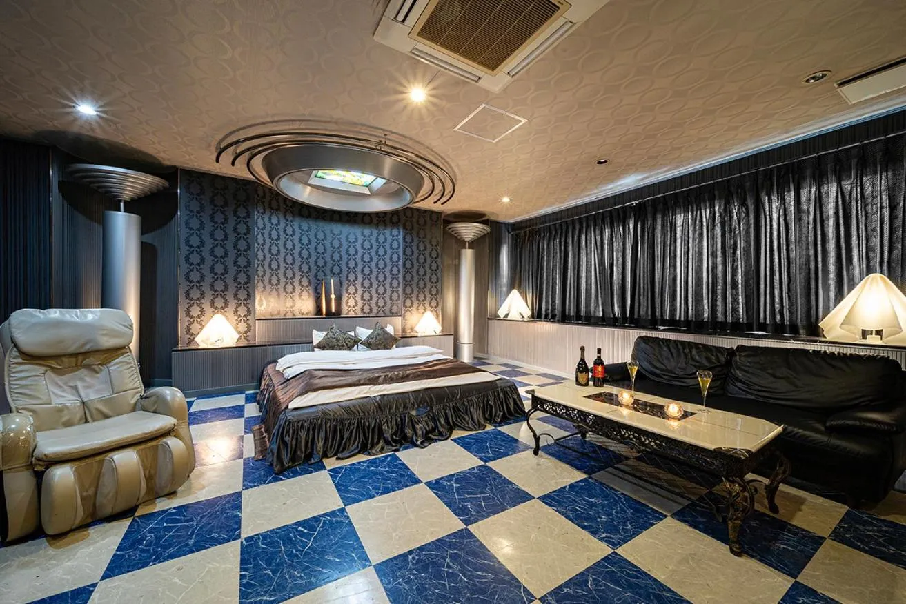 Bed in Hotel Xenia Takinoyashiro