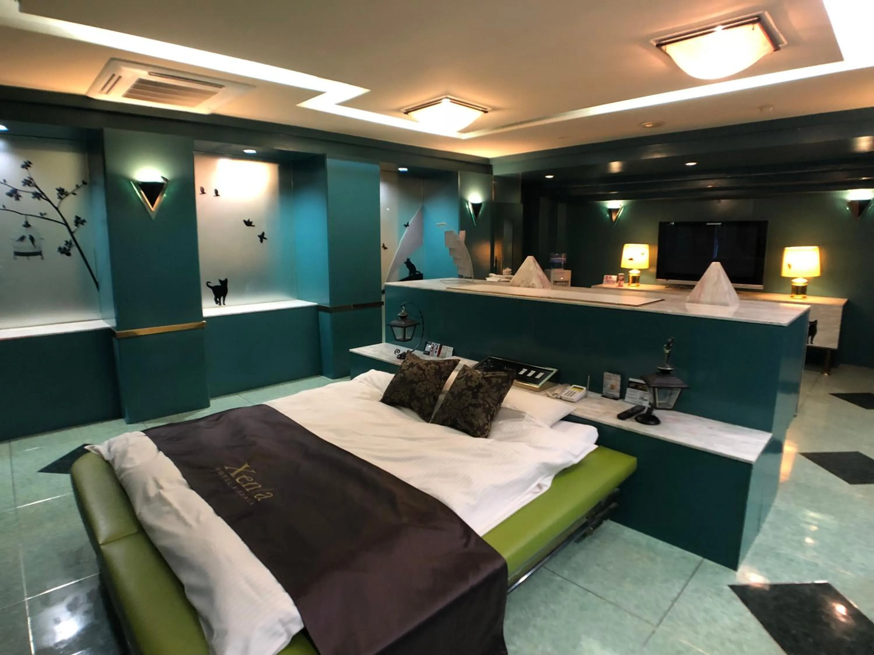 Photo of the whole room, Bed in Hotel Xenia Takinoyashiro