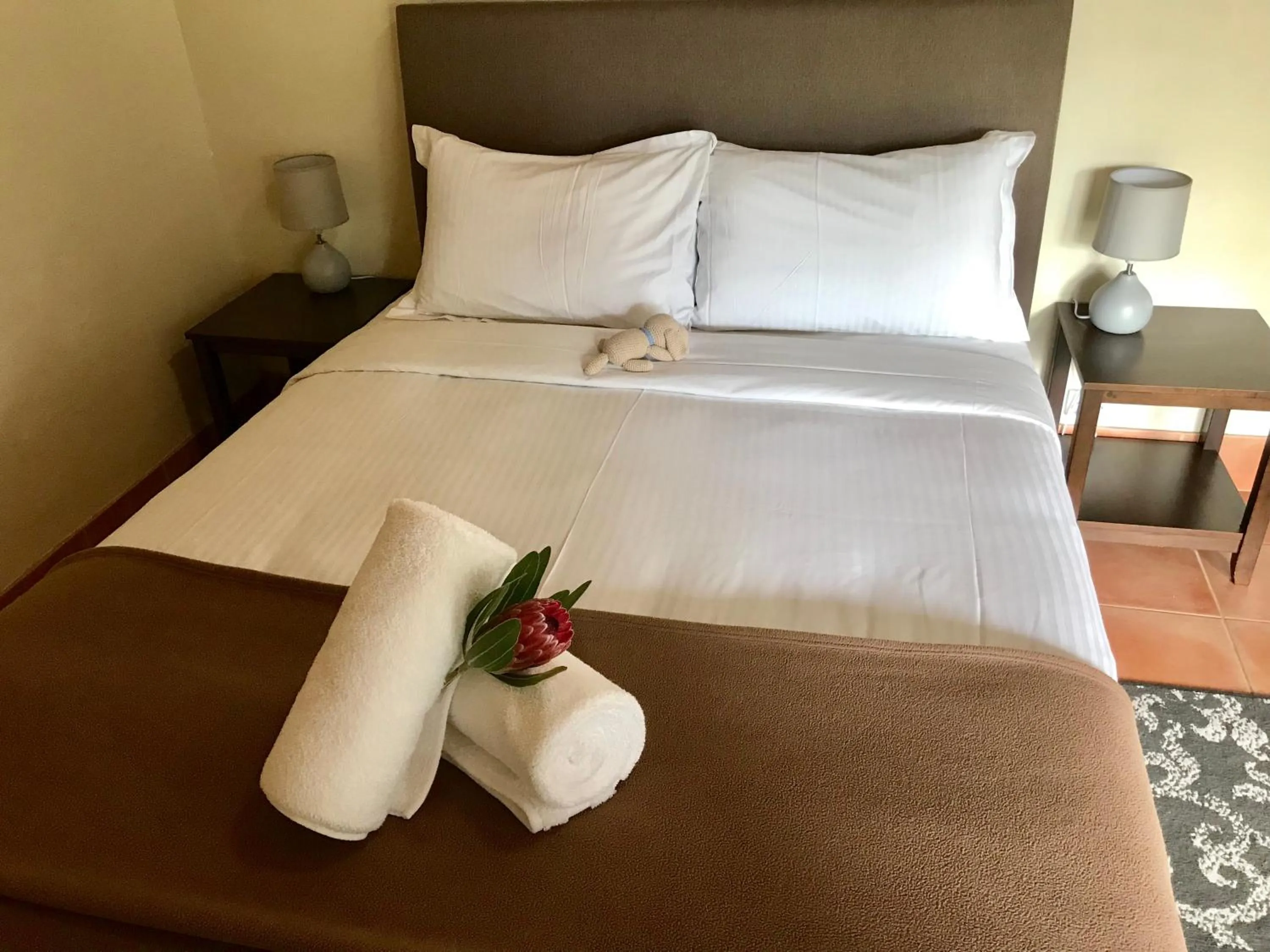 Bed in Happy Dogs Cottage Margaret River