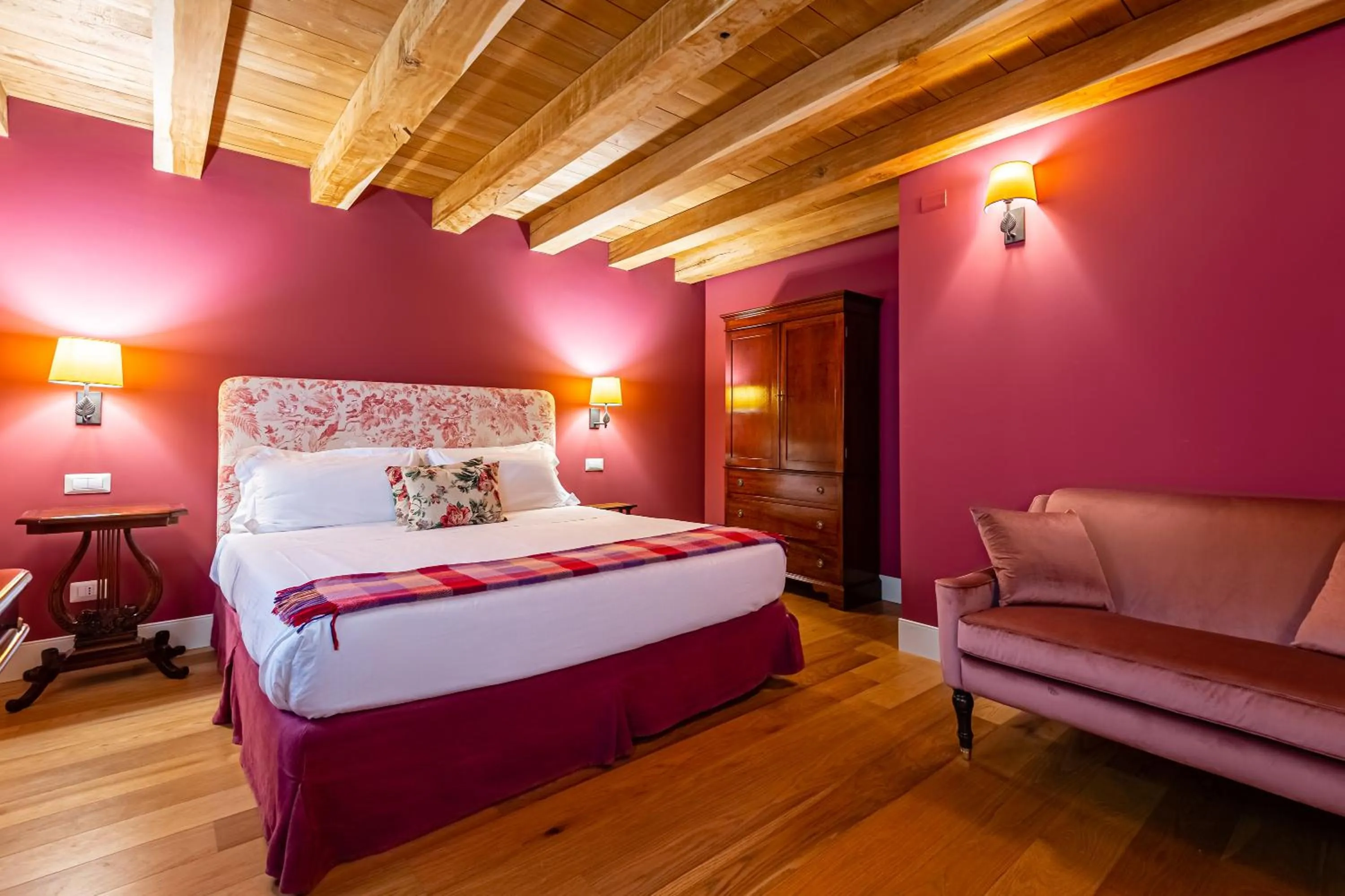 Bedroom, Bed in Fiori e Frutti Hotel Agriresort Venezia Mestre