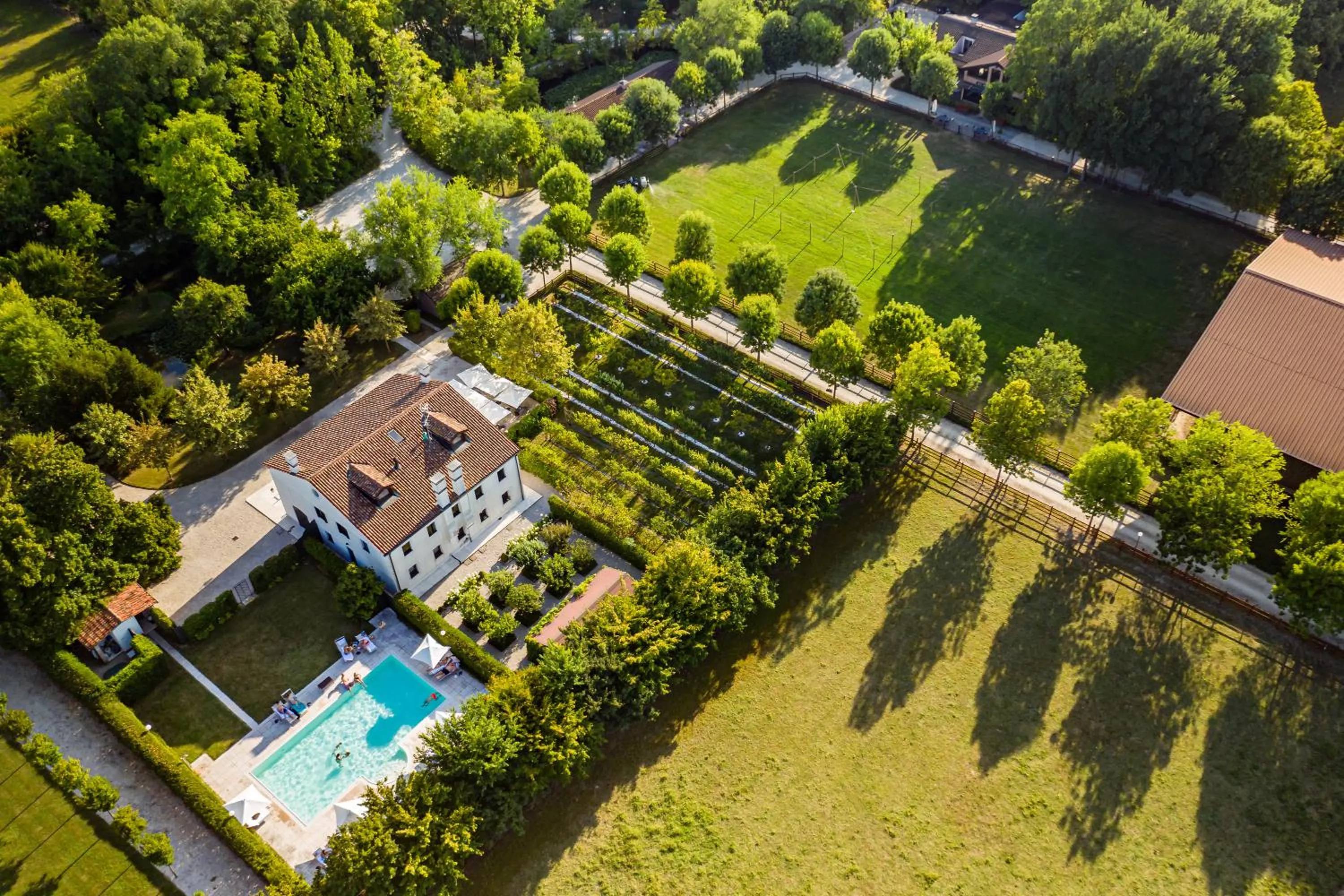 Bird's eye view in Fiori e Frutti Hotel Agriresort Venezia Mestre