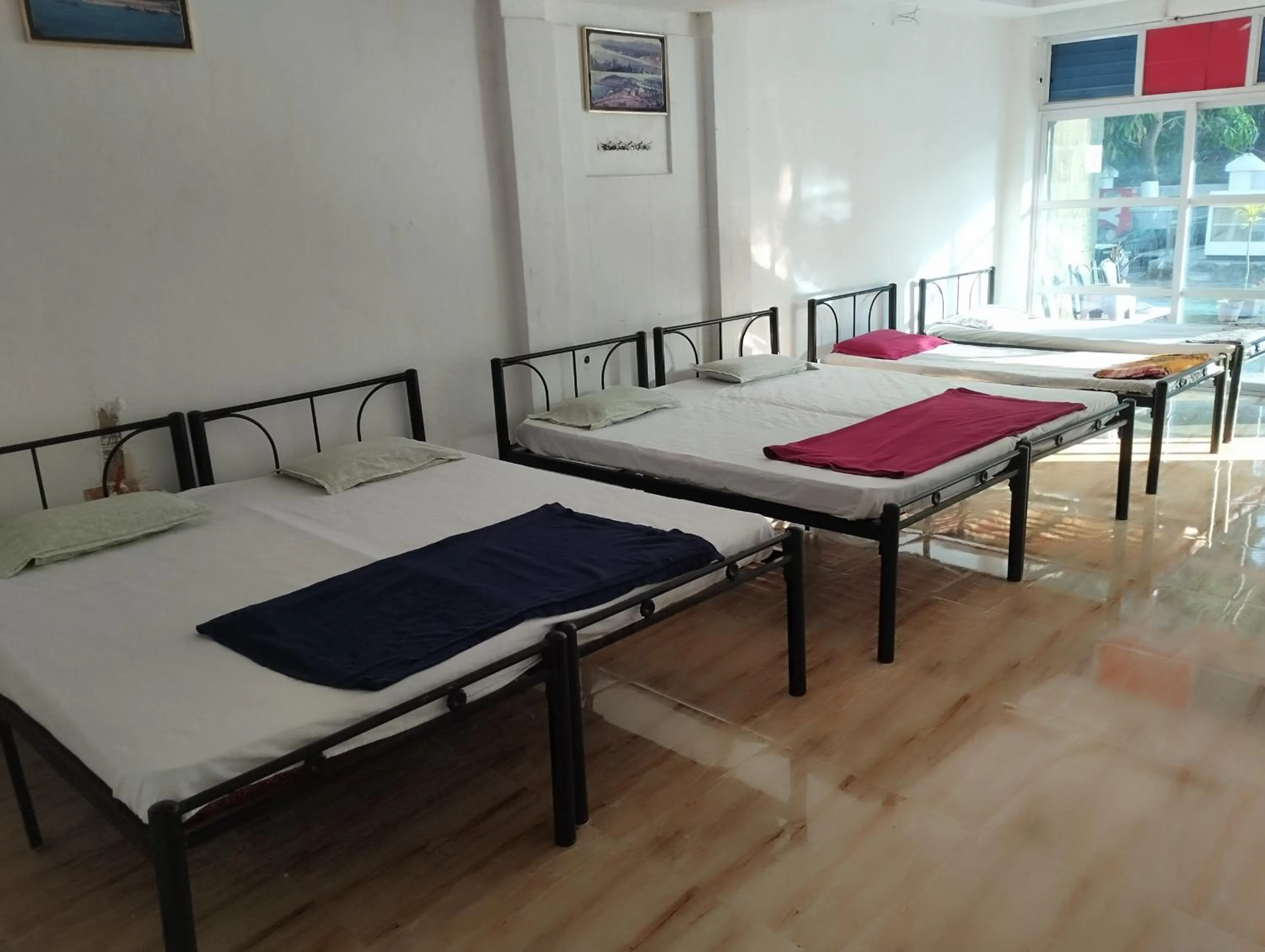 Bed in Hotel Grand Murud janjira
