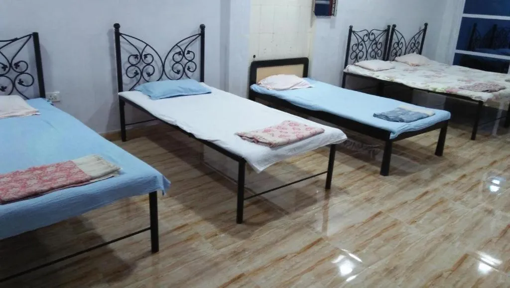 Bed in Hotel Grand Murud janjira
