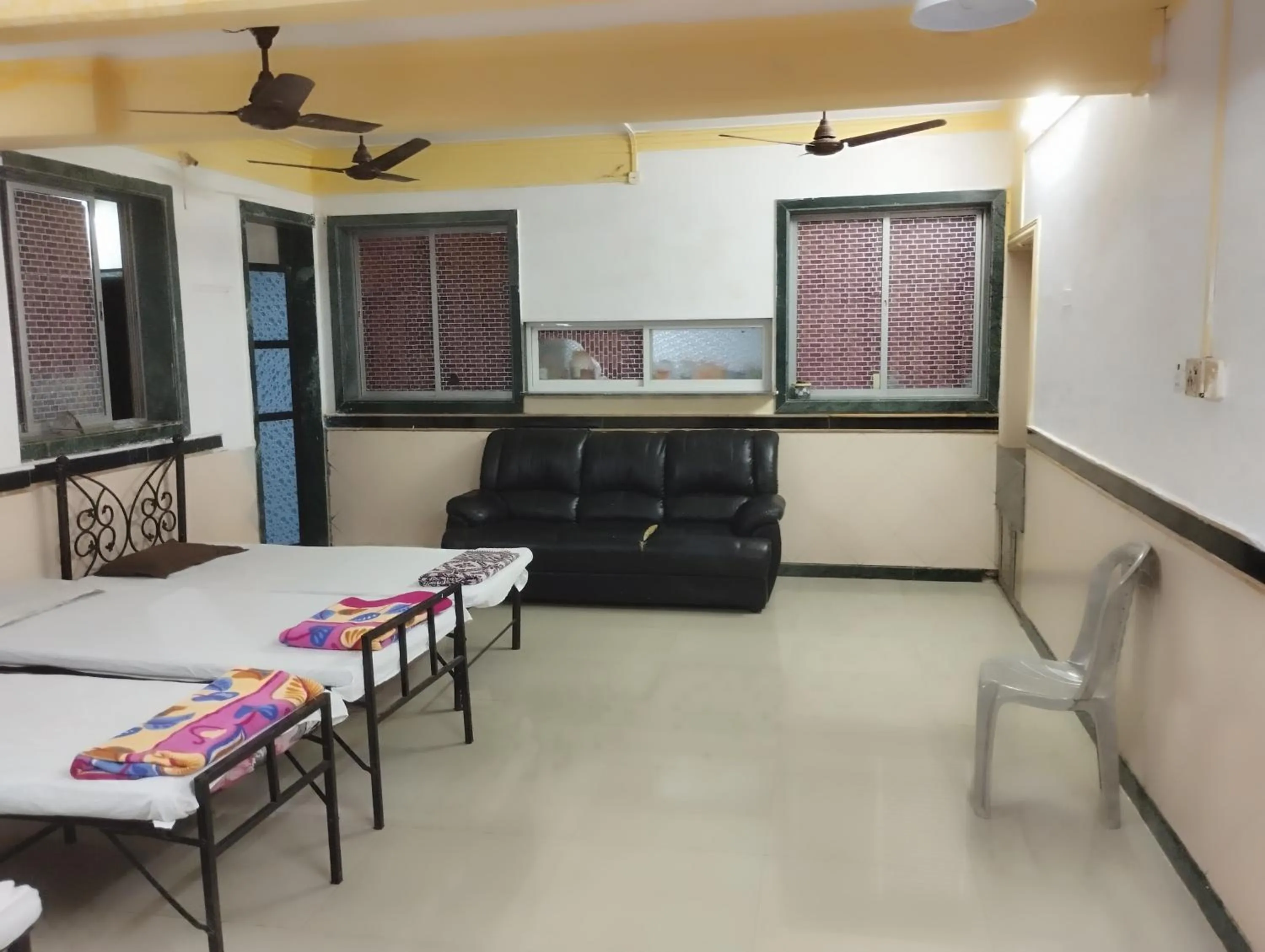 Bed in Hotel Grand Murud janjira