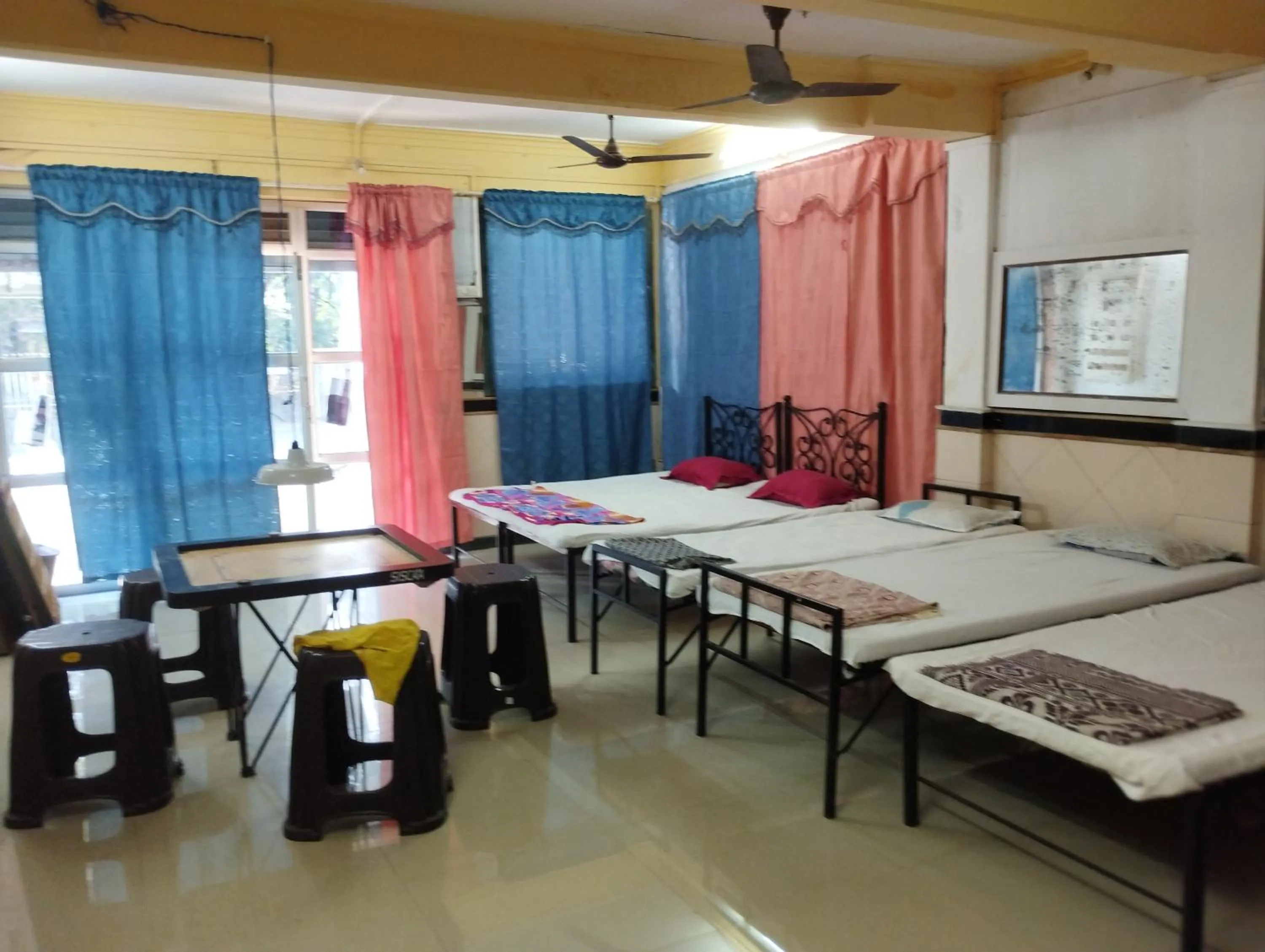 Bed in Hotel Grand Murud janjira