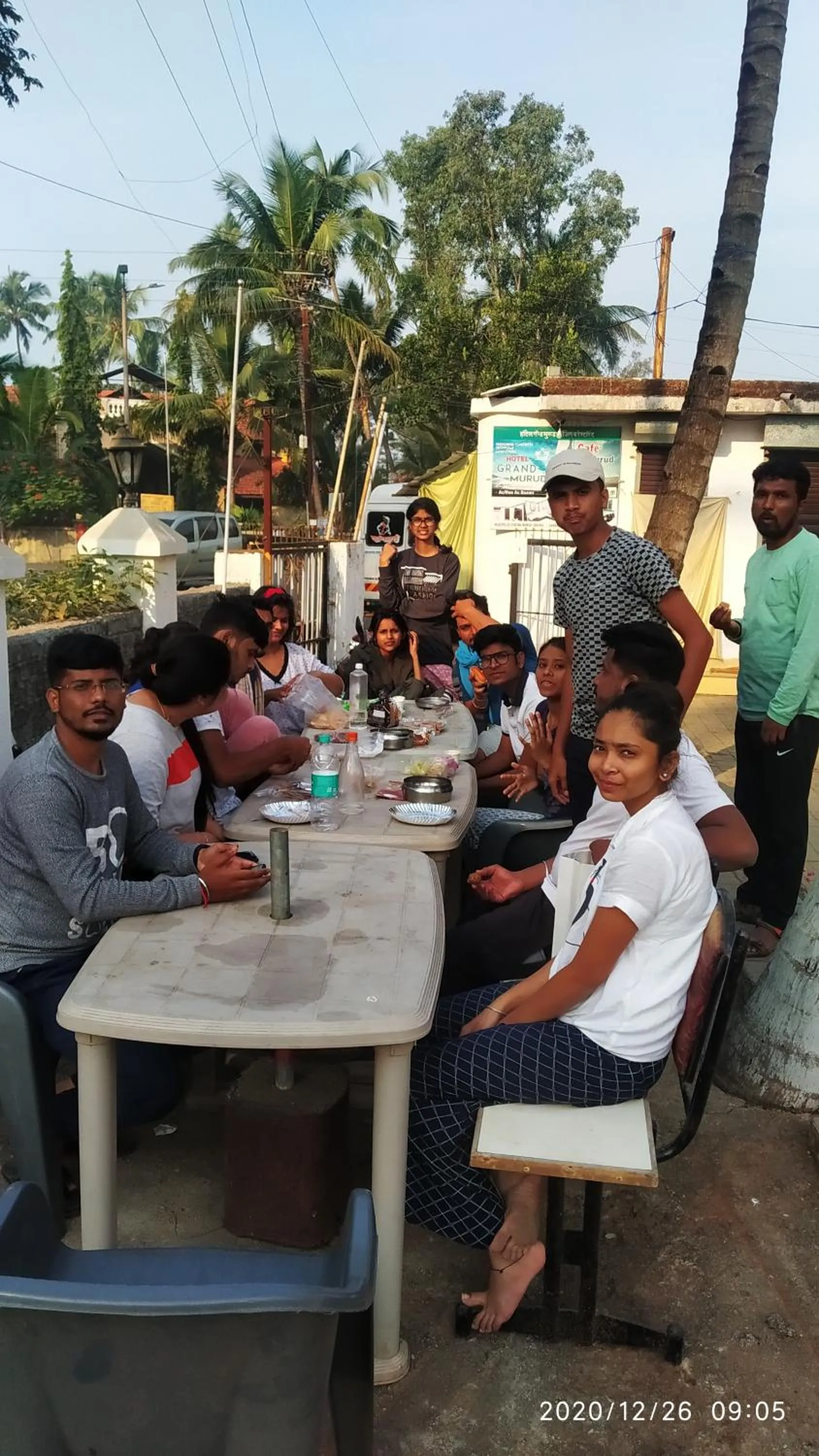 Dining area in Hotel Grand Murud janjira