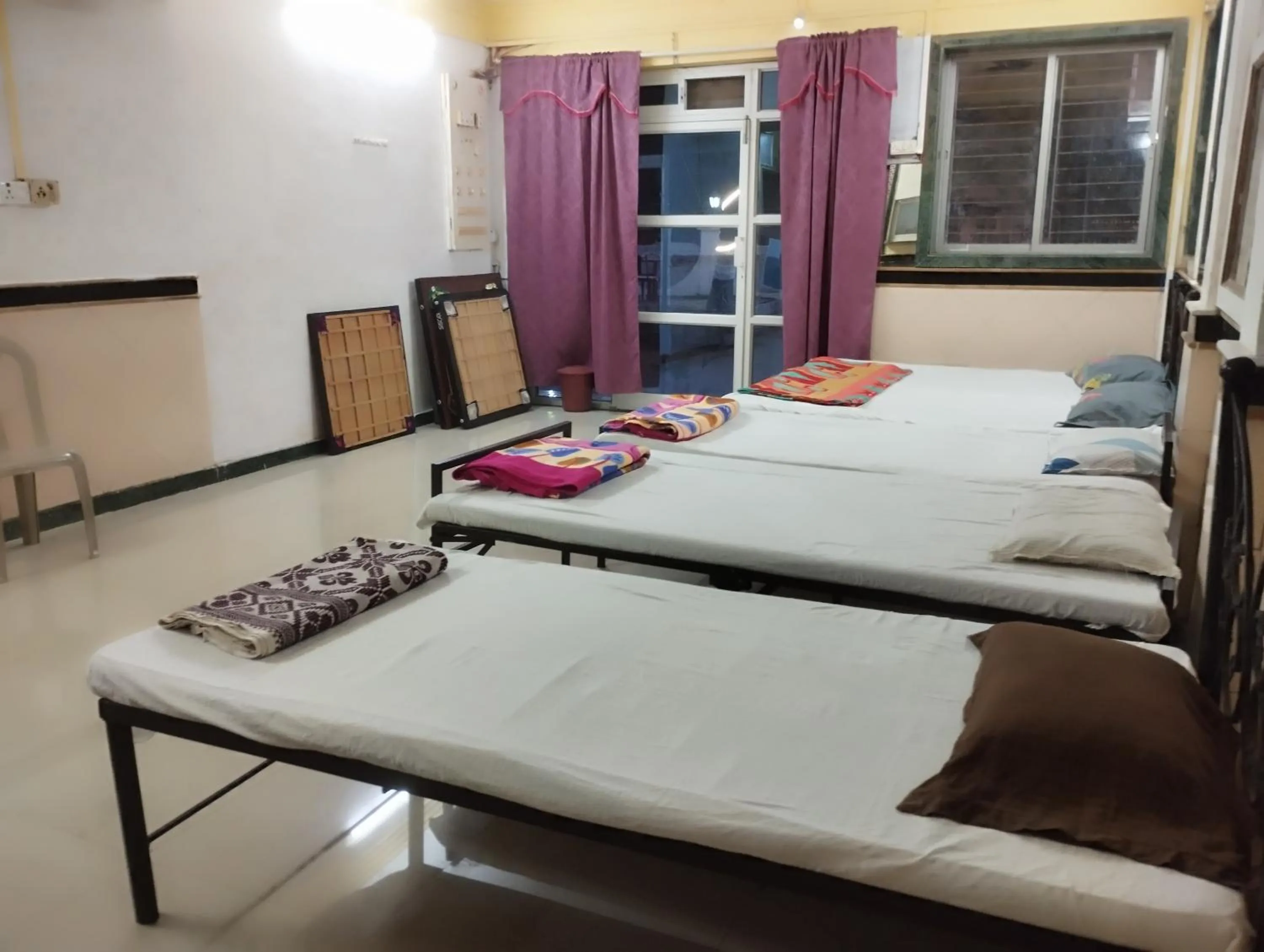 Bed in Hotel Grand Murud janjira