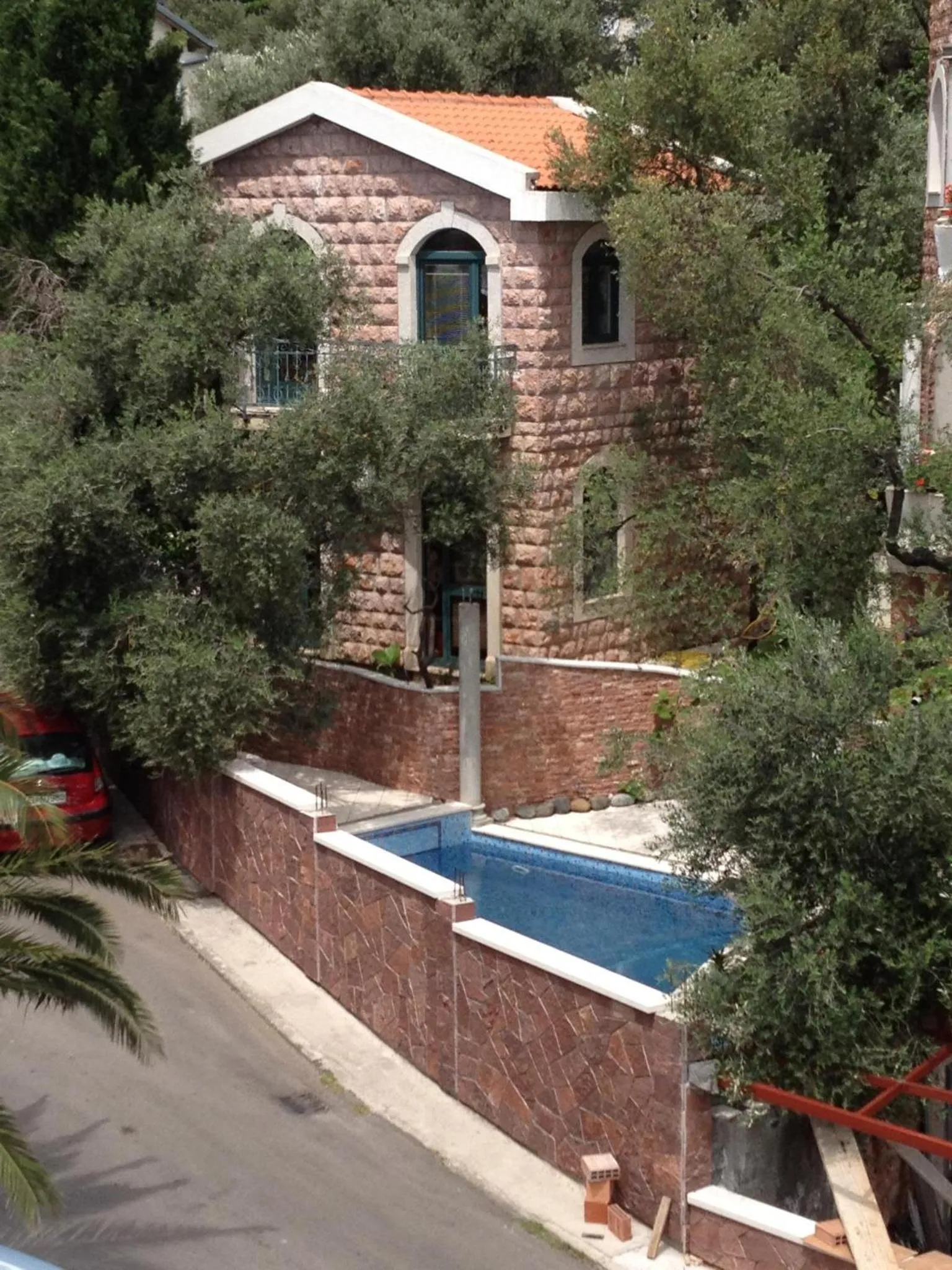 Bird's eye view in Apartments and Rooms Levantin Inn