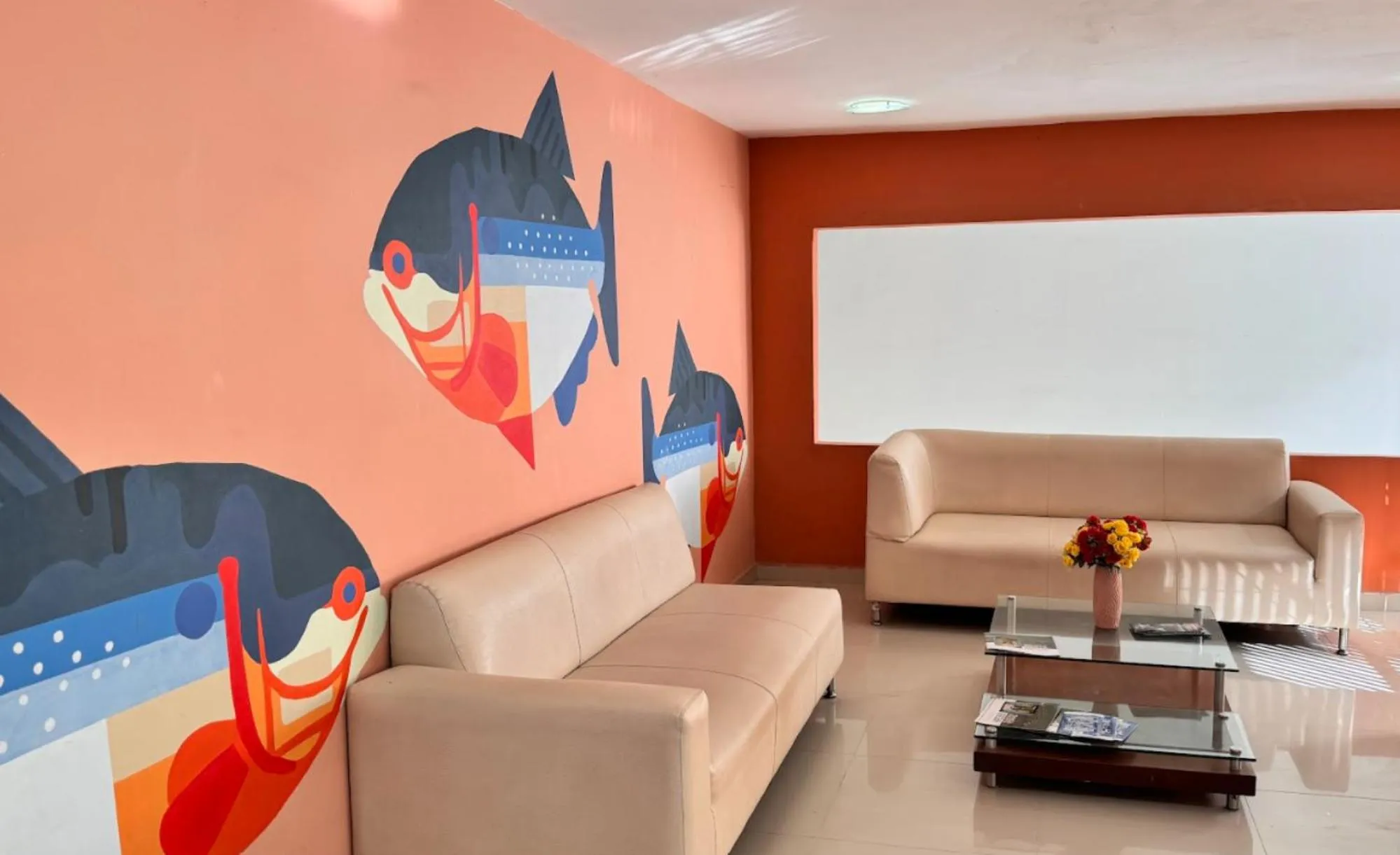 Living room in TAMA Hotel Santa Marta