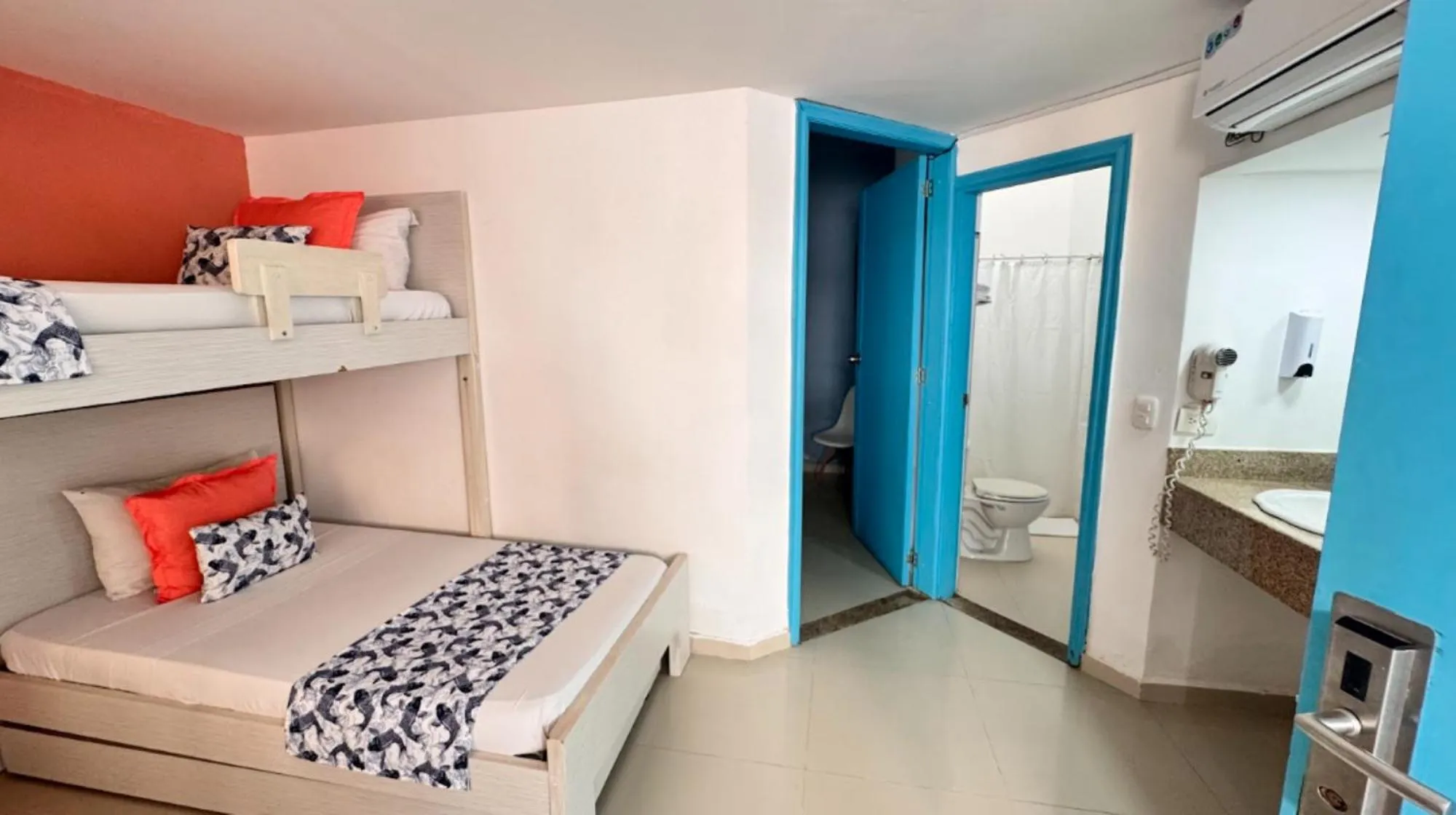 Bed in TAMA Hotel Santa Marta