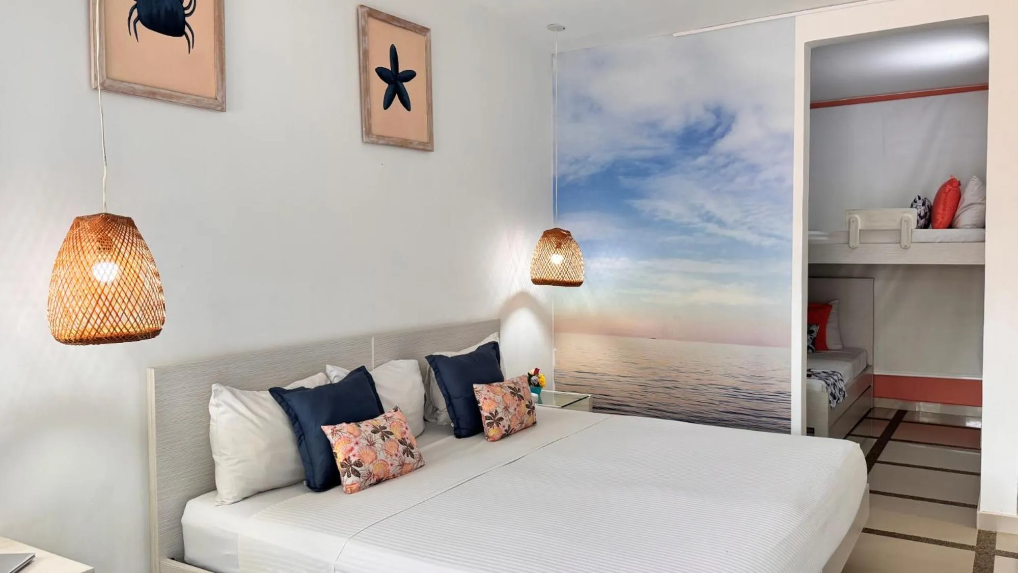 Bed in TAMA Hotel Santa Marta