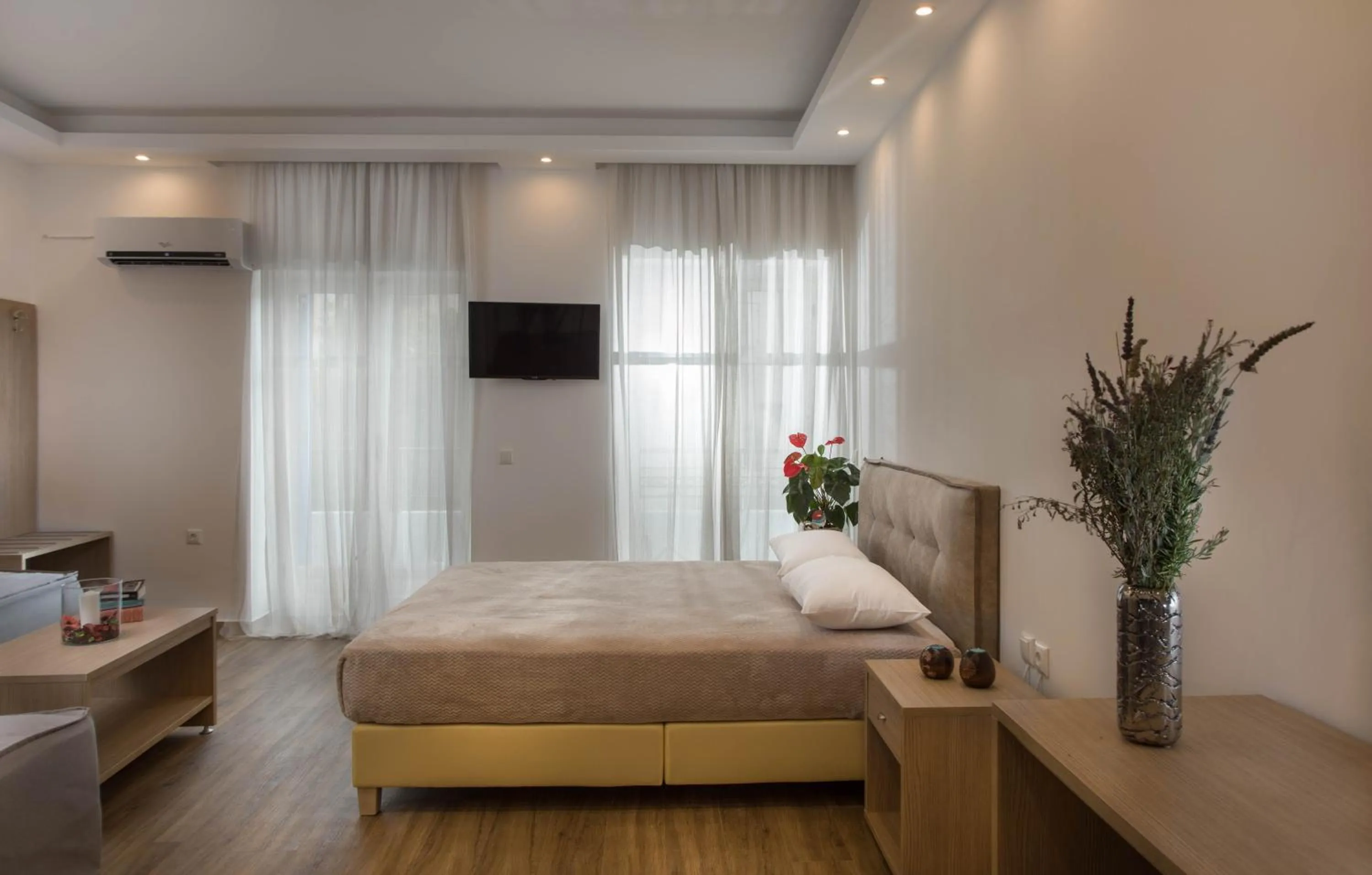 Bedroom, Bed in Mare Naxia Hotel