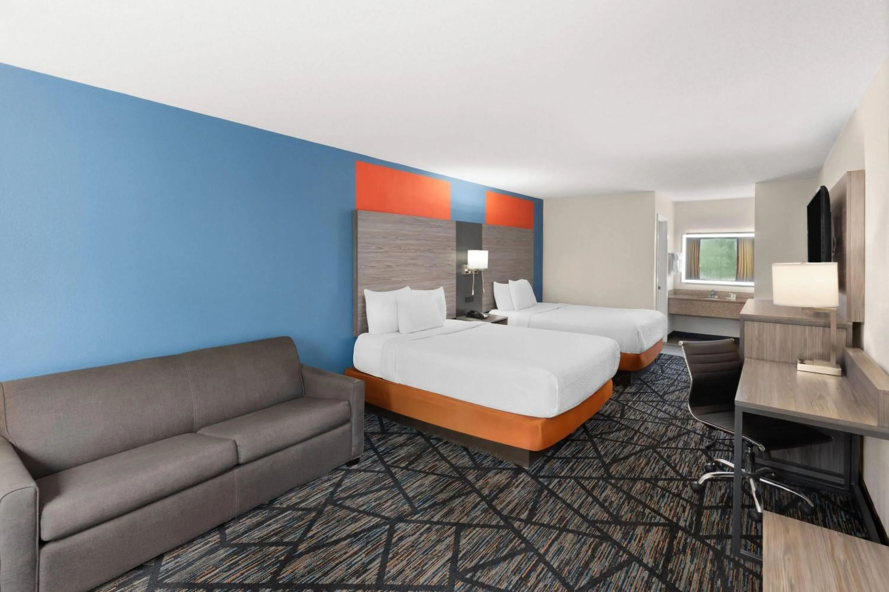 Photo of the whole room, Bed in Baymont by Wyndham Richburg - Chester Area