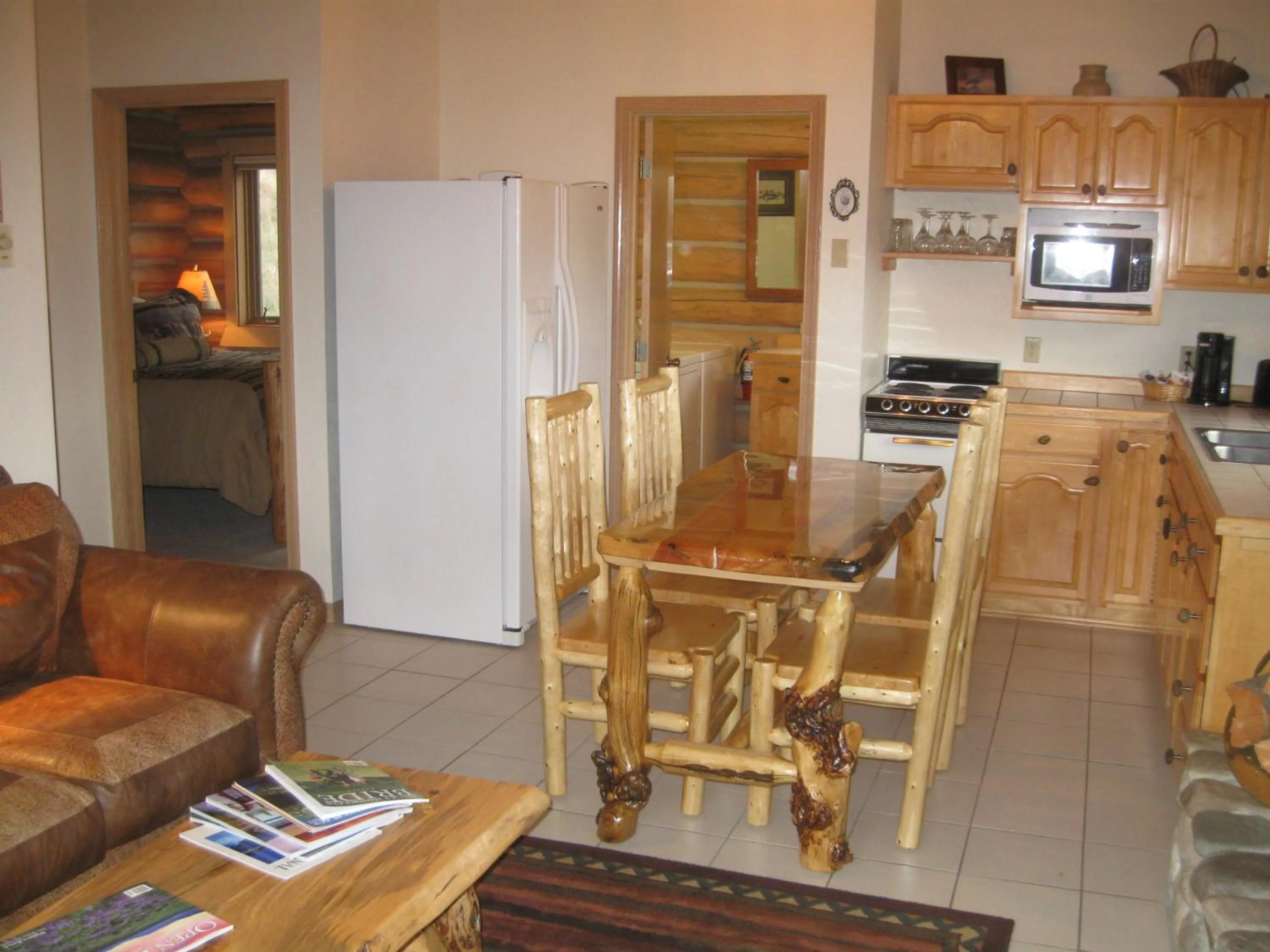 Kitchen or kitchenette in Rye Creek Lodge