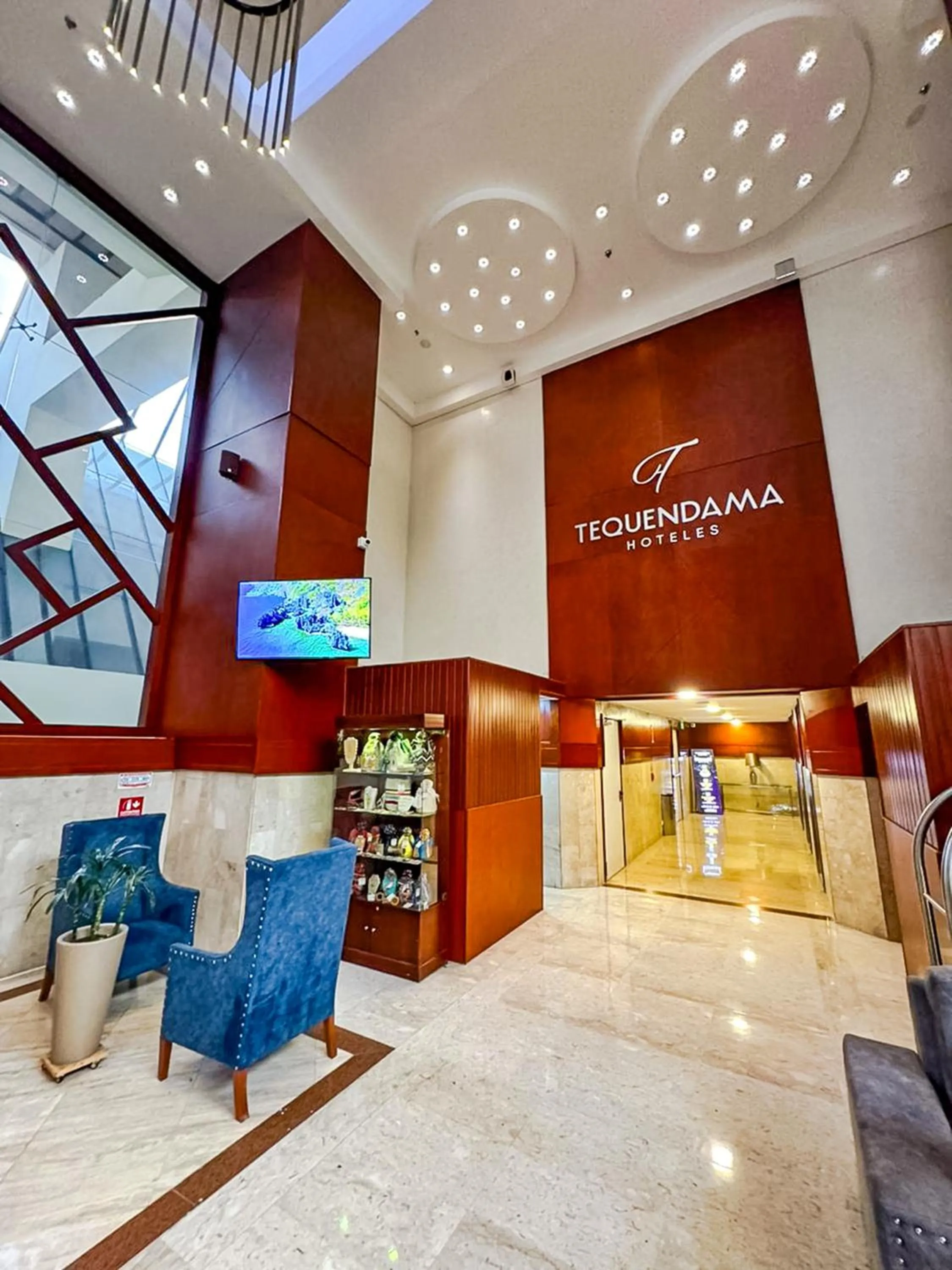 Living room in Tequendama Suites Bogota