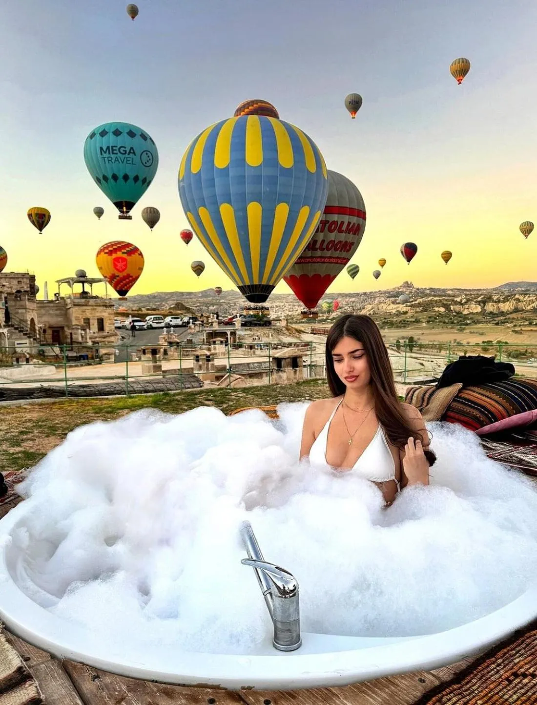 People in Seki Cave Suites