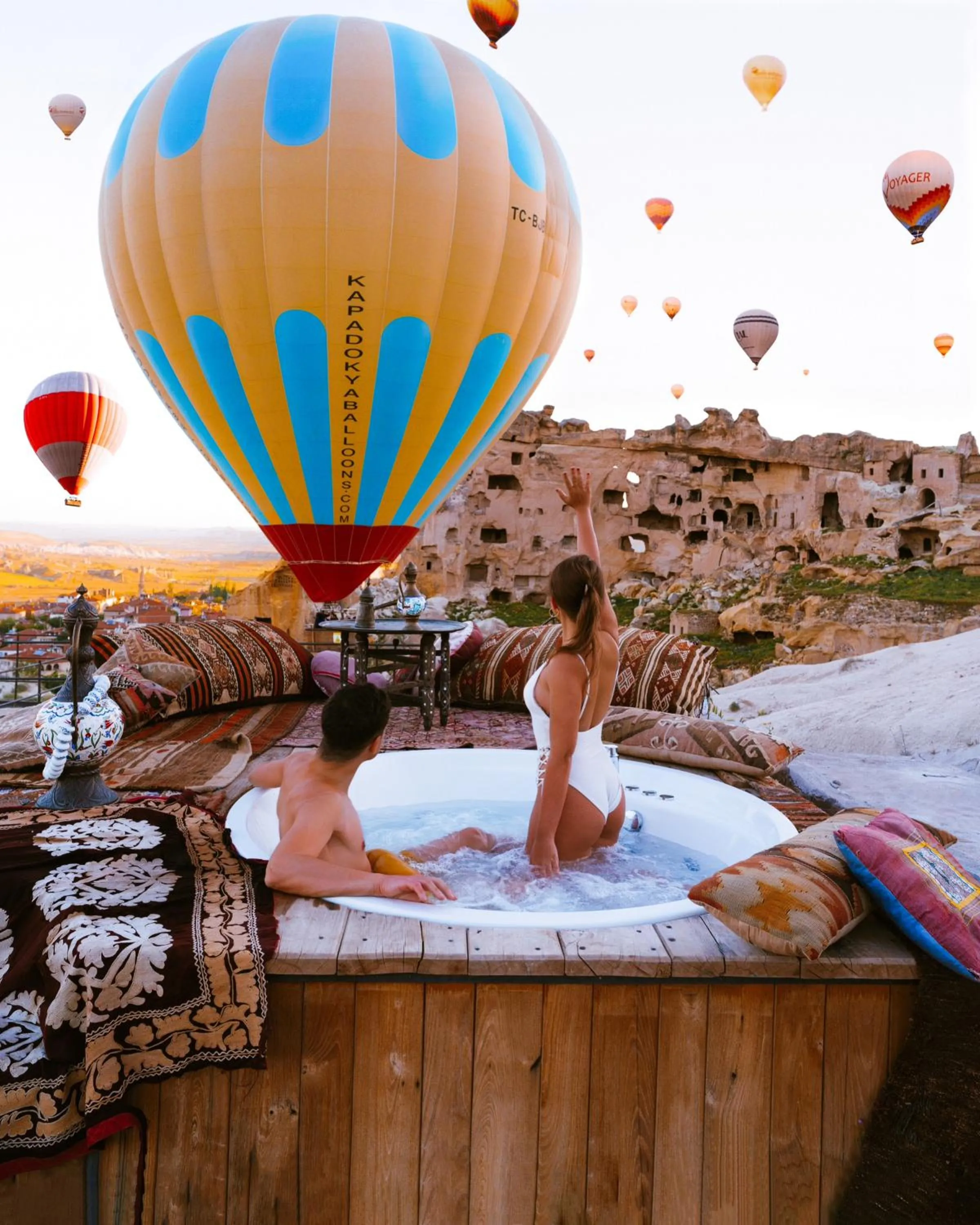 Property building in Seki Cave Suites
