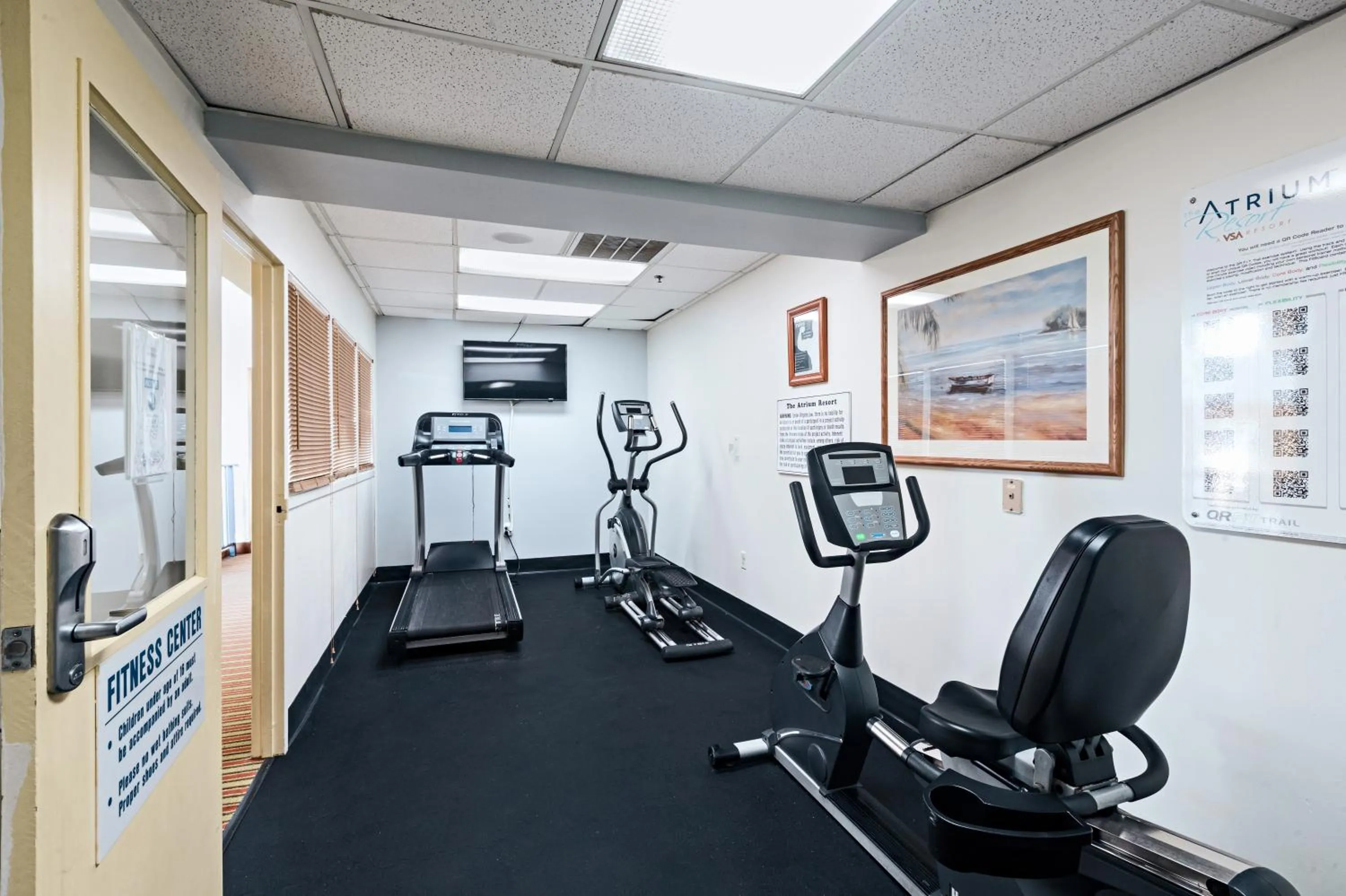 Fitness centre/facilities in The Atrium Resort, Virginia Beach by Vacatia