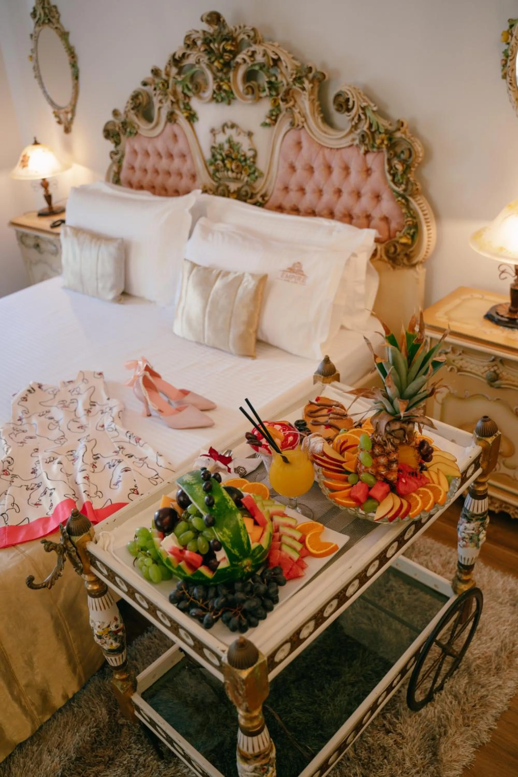 Bed in Hotel Empire Albania