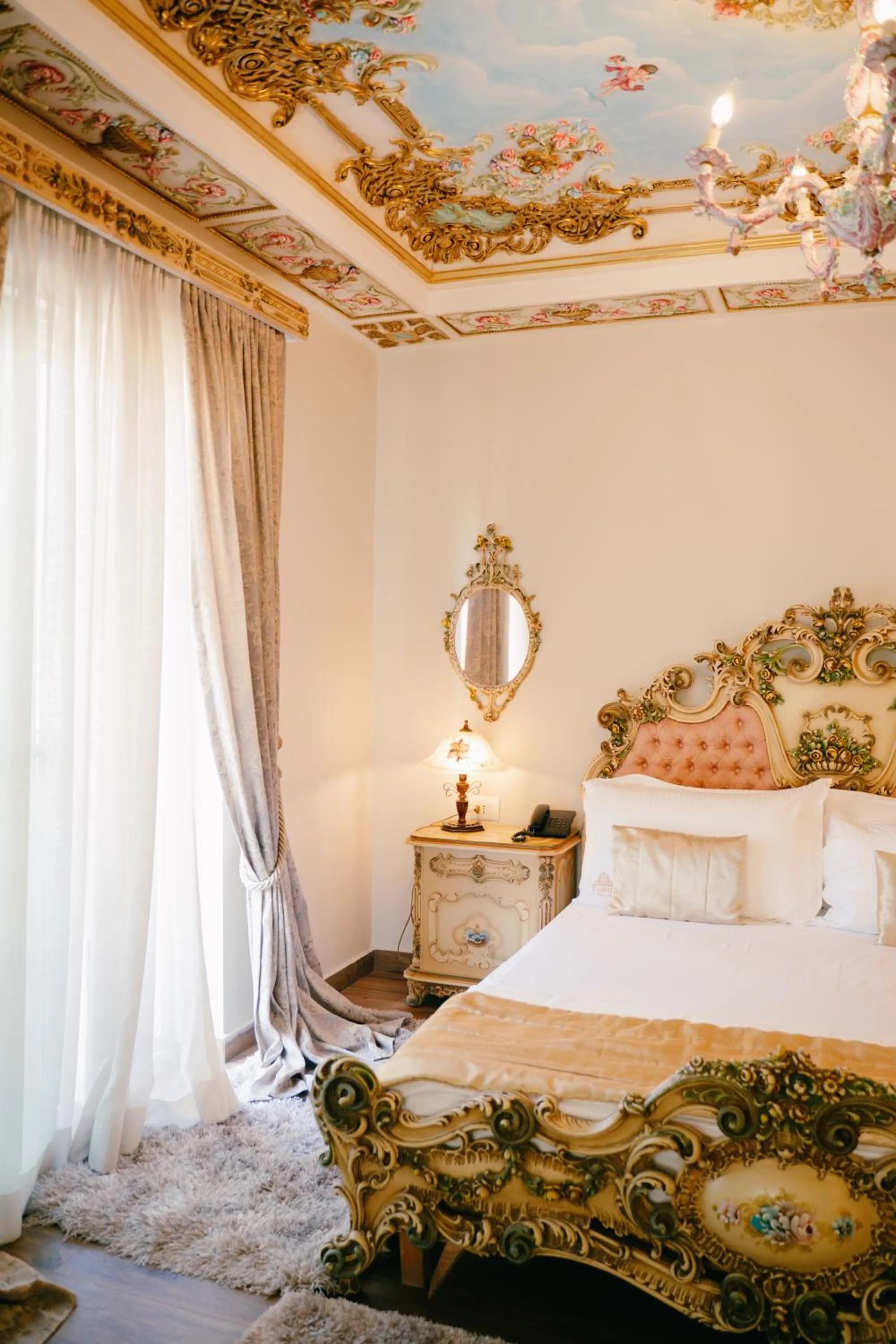 Bed in Hotel Empire Albania