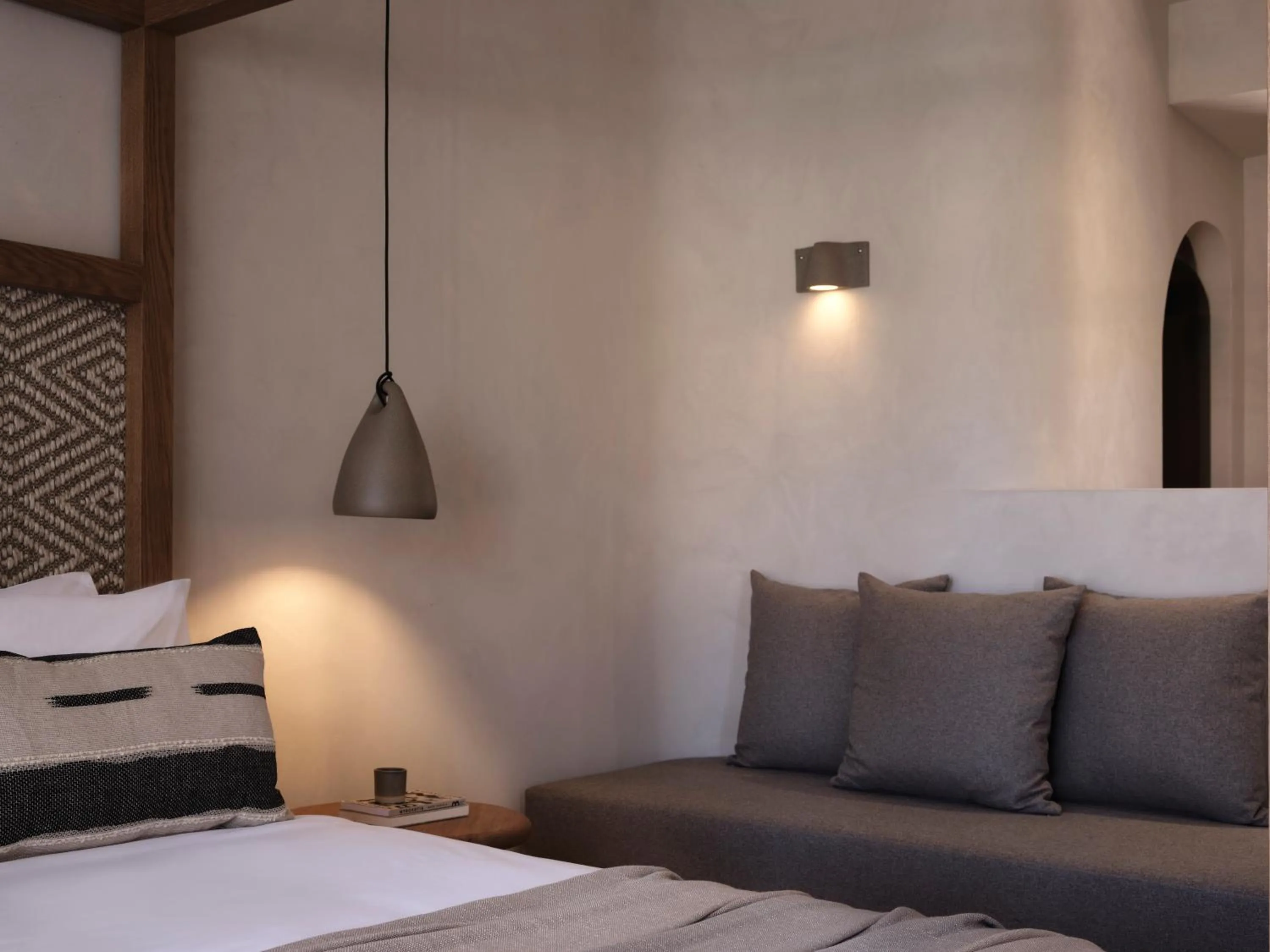 Bed in Stella Blue Seaside Resort