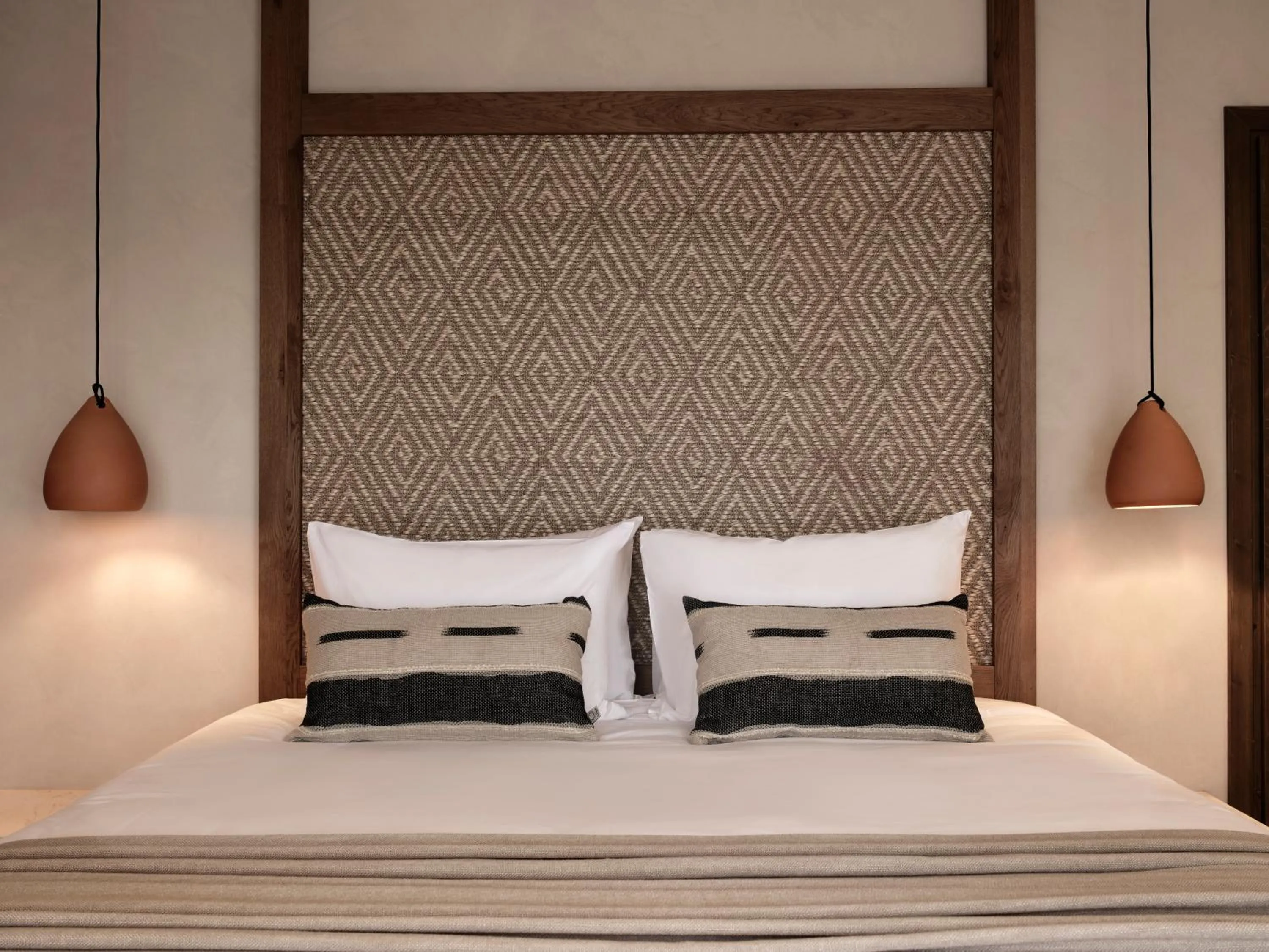 Bed in Stella Blue Seaside Resort