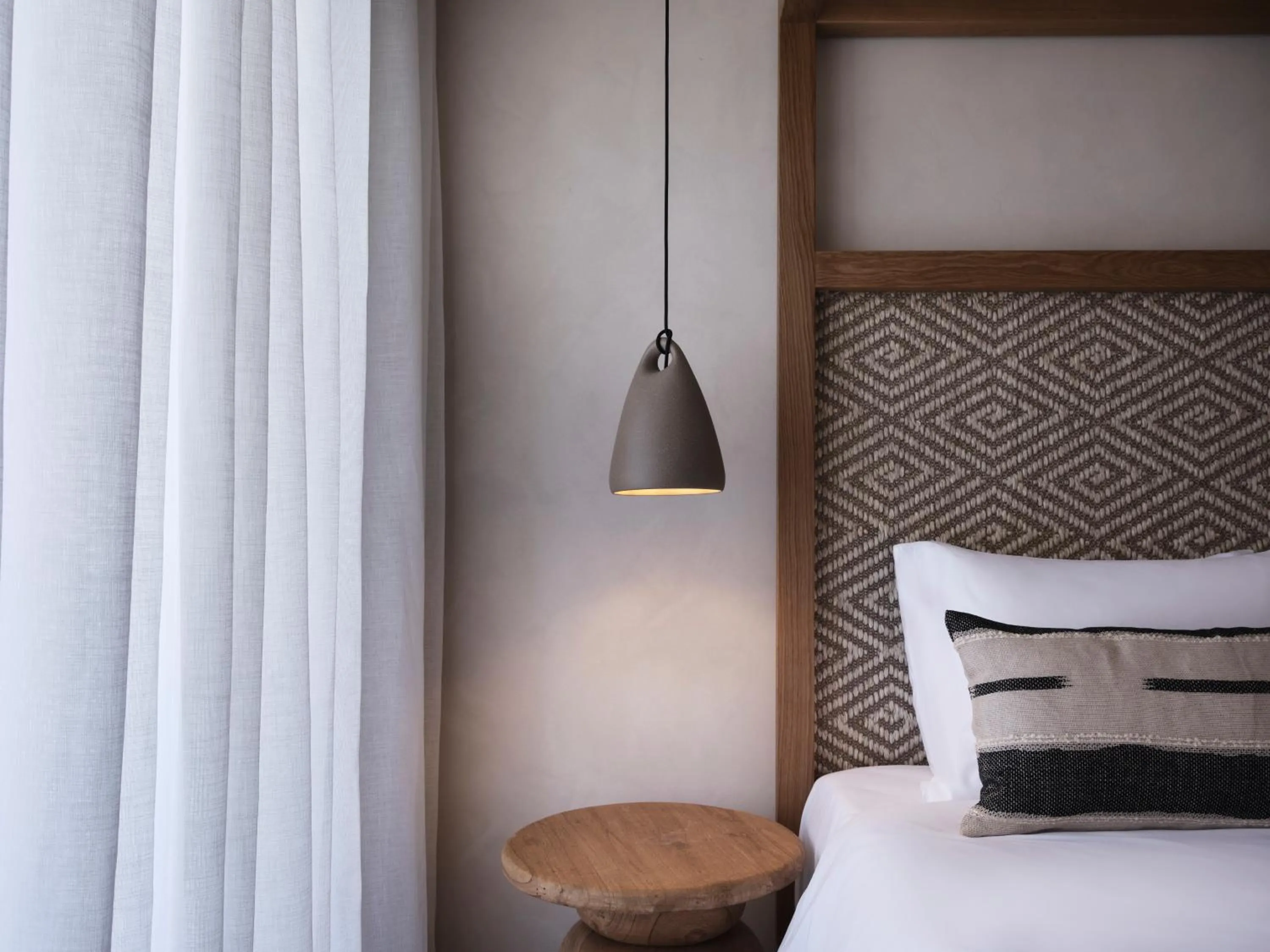 Bed in Stella Blue Seaside Resort