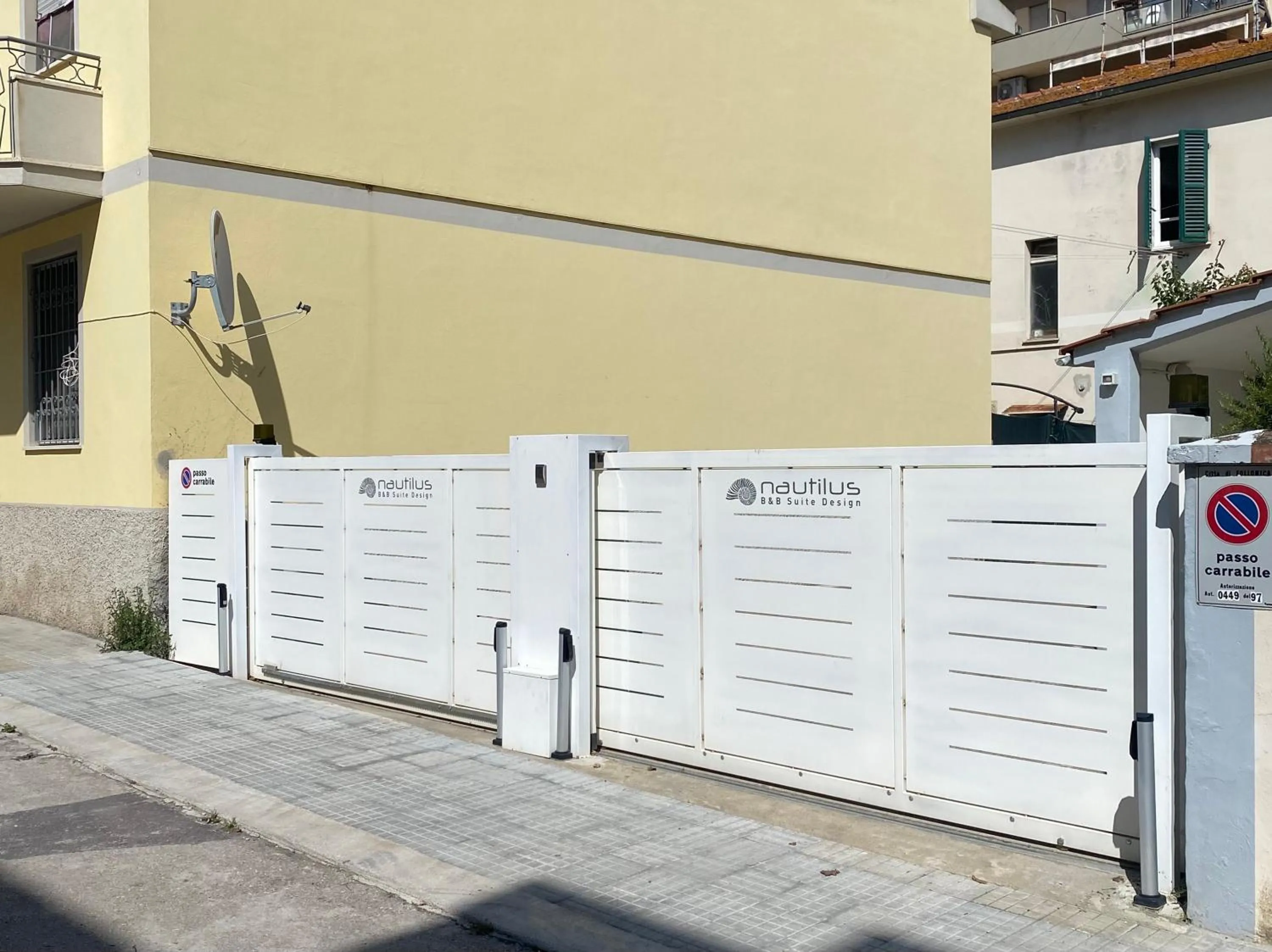 Parking in nautilus b&b suite design