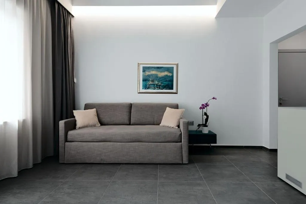 Living room in nautilus b&b suite design