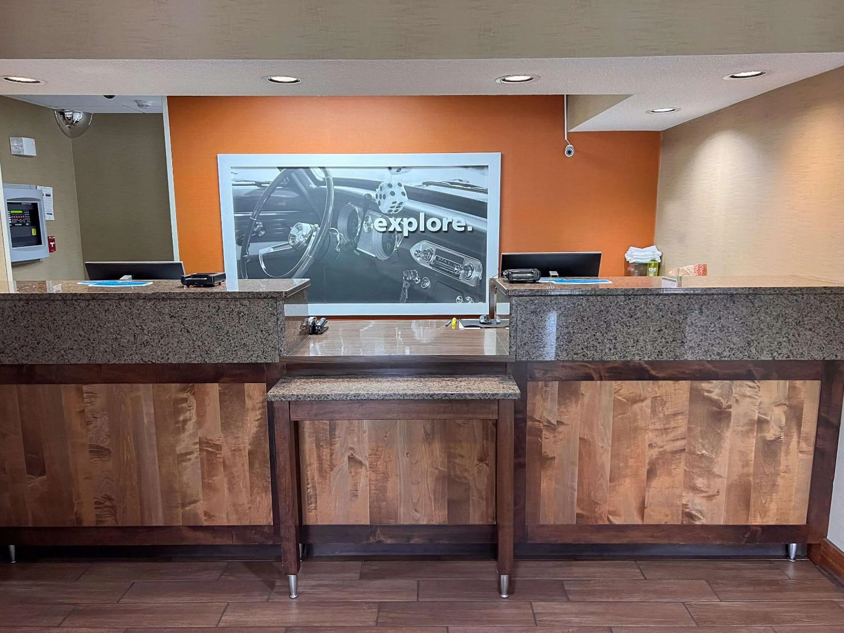 Lobby or reception in Cherokee Inn