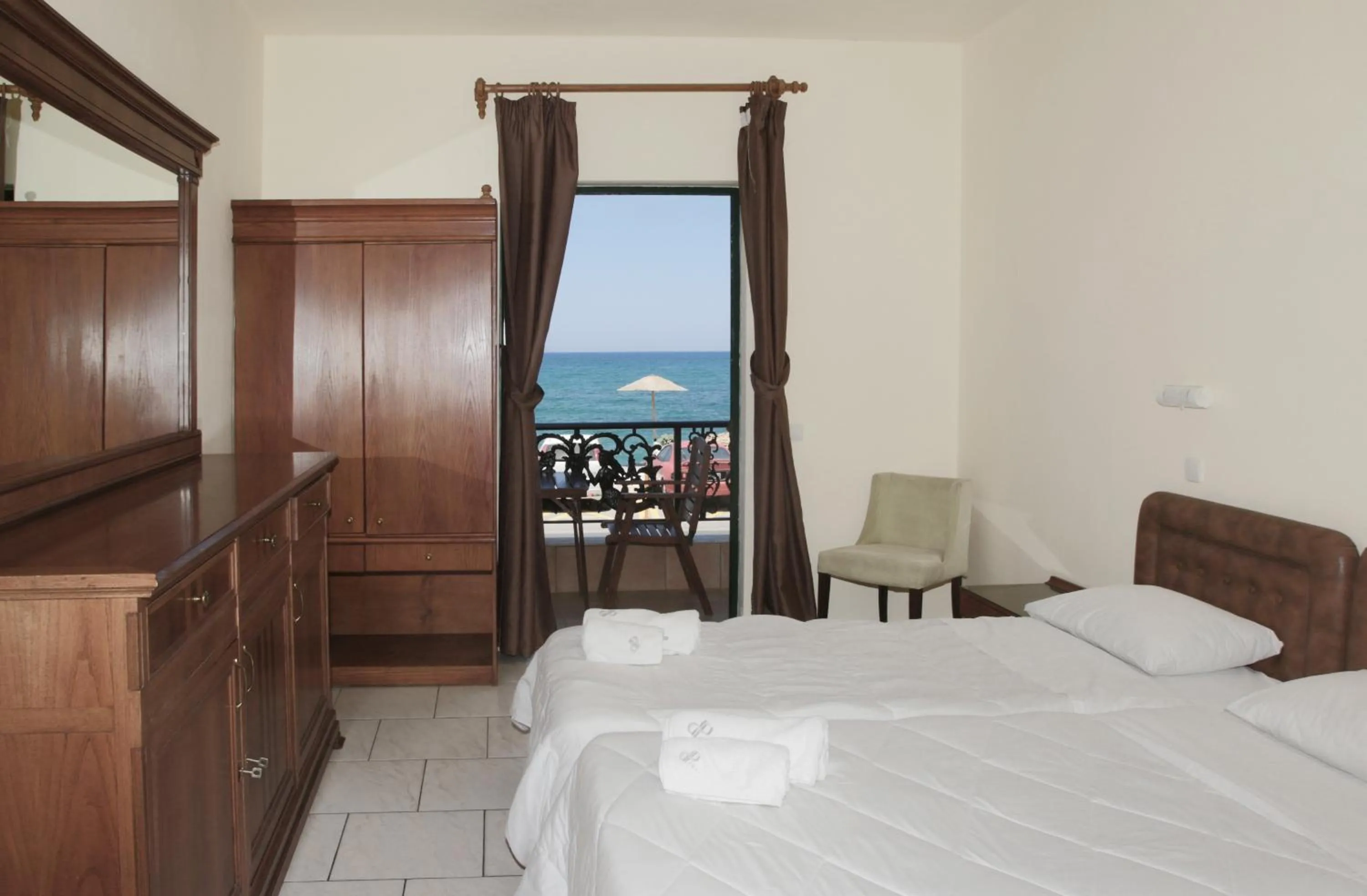 Bed in Diogenis Blue Palace