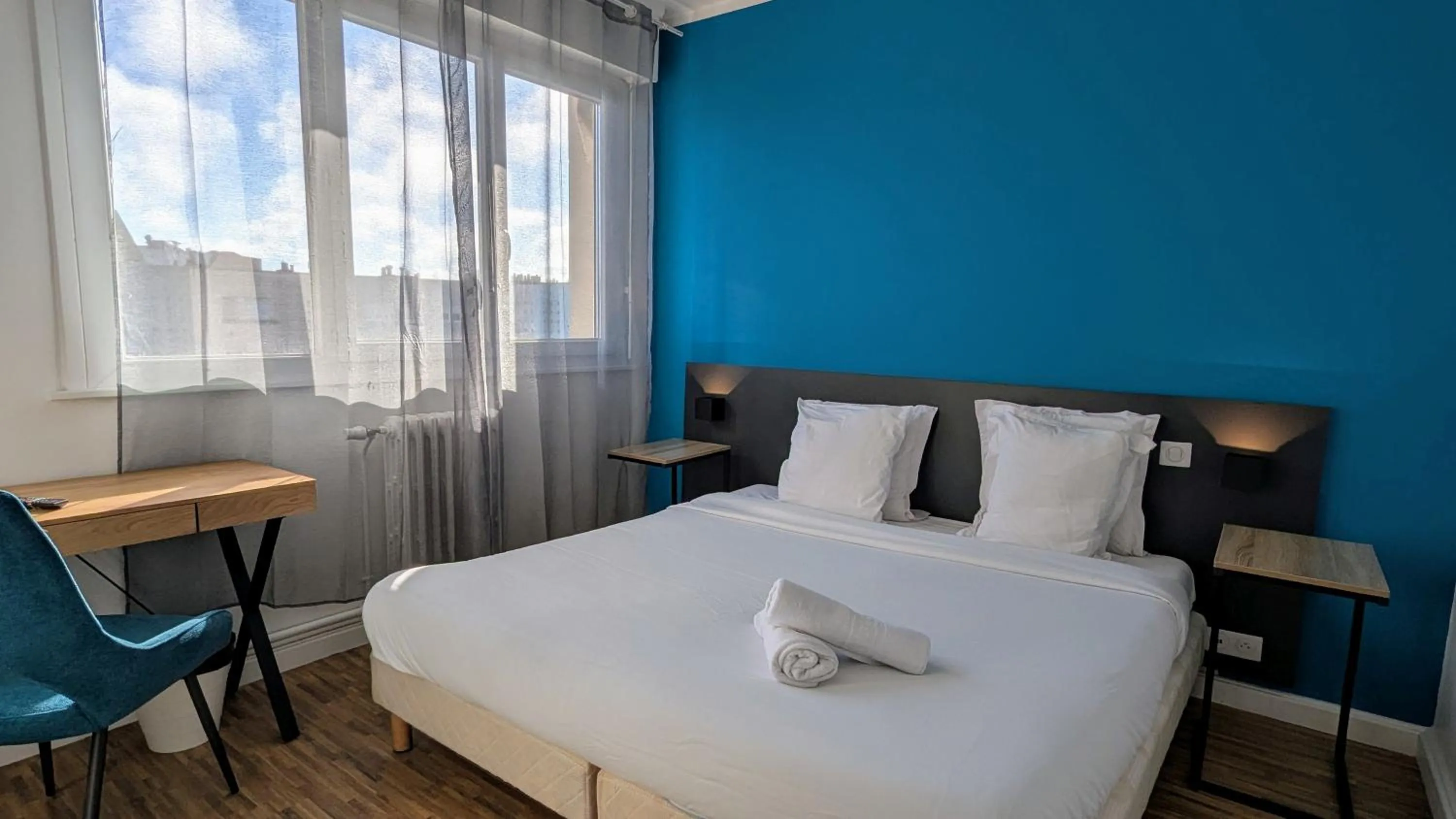 Bed in Hotel Le Transat Bleu