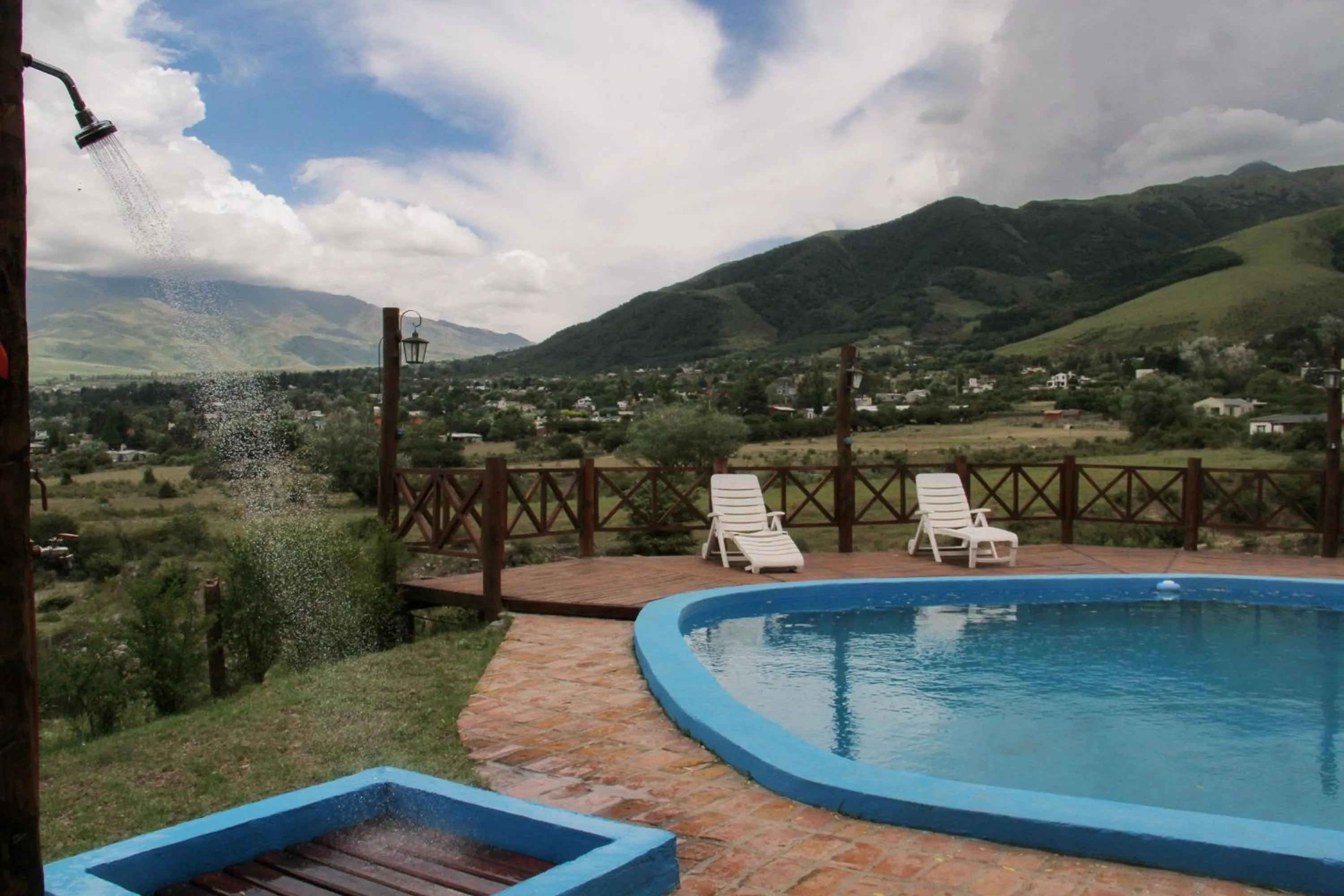 Garden in Posada La Guadalupe
