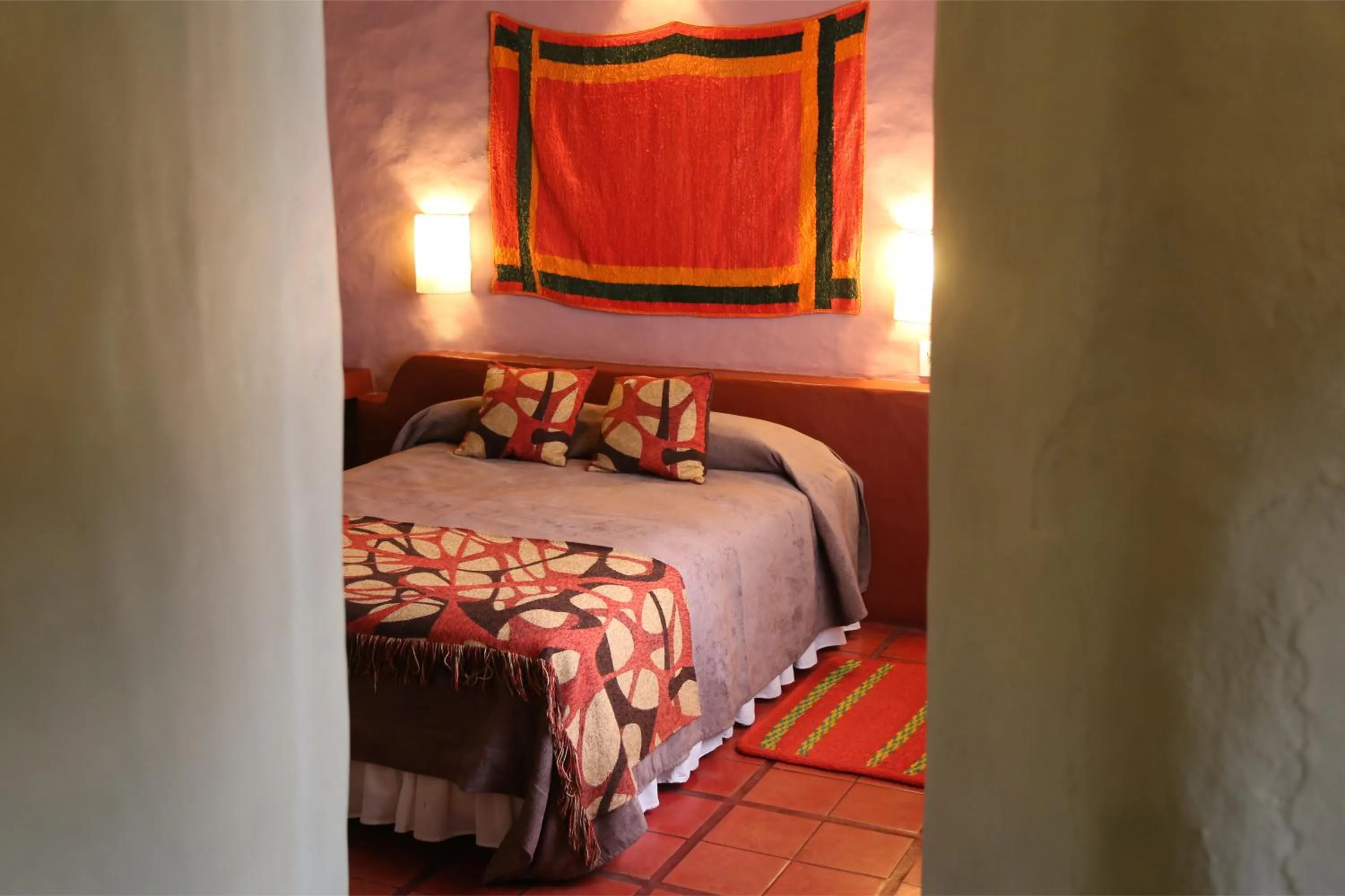 Bed in Posada La Guadalupe