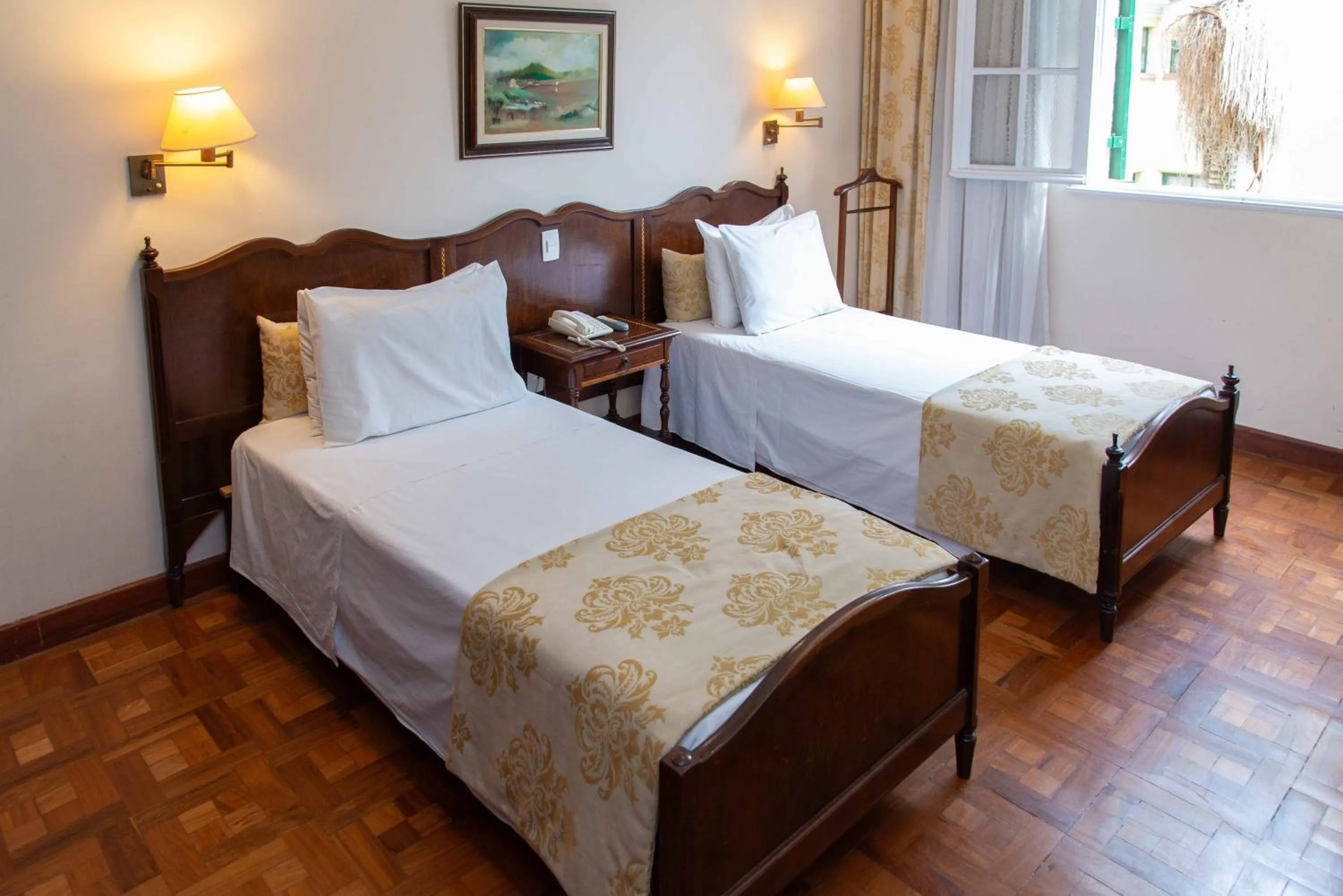 Bed in Hotel Glória Resort & Convention