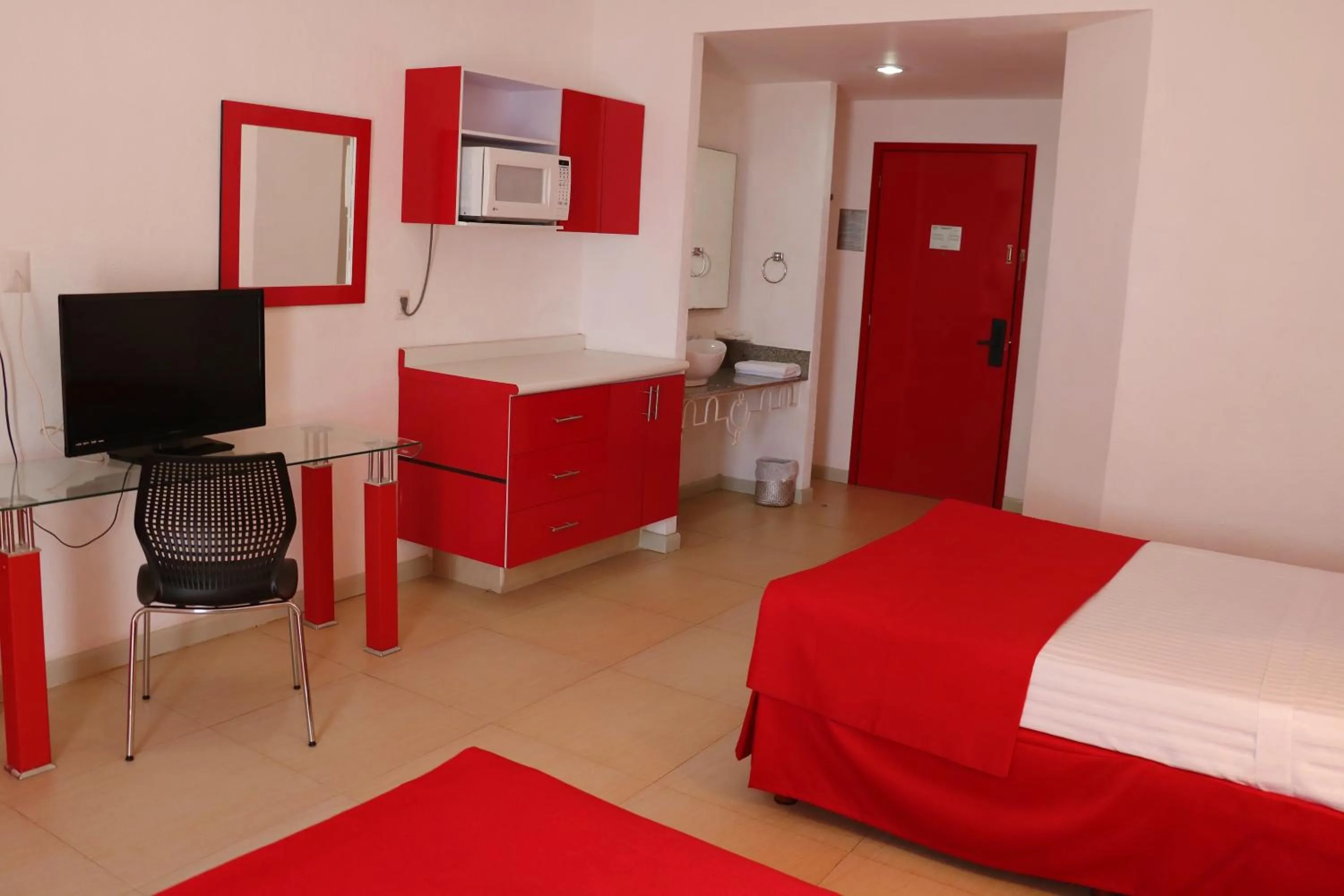 Bedroom, Bed in Zar Manzanillo