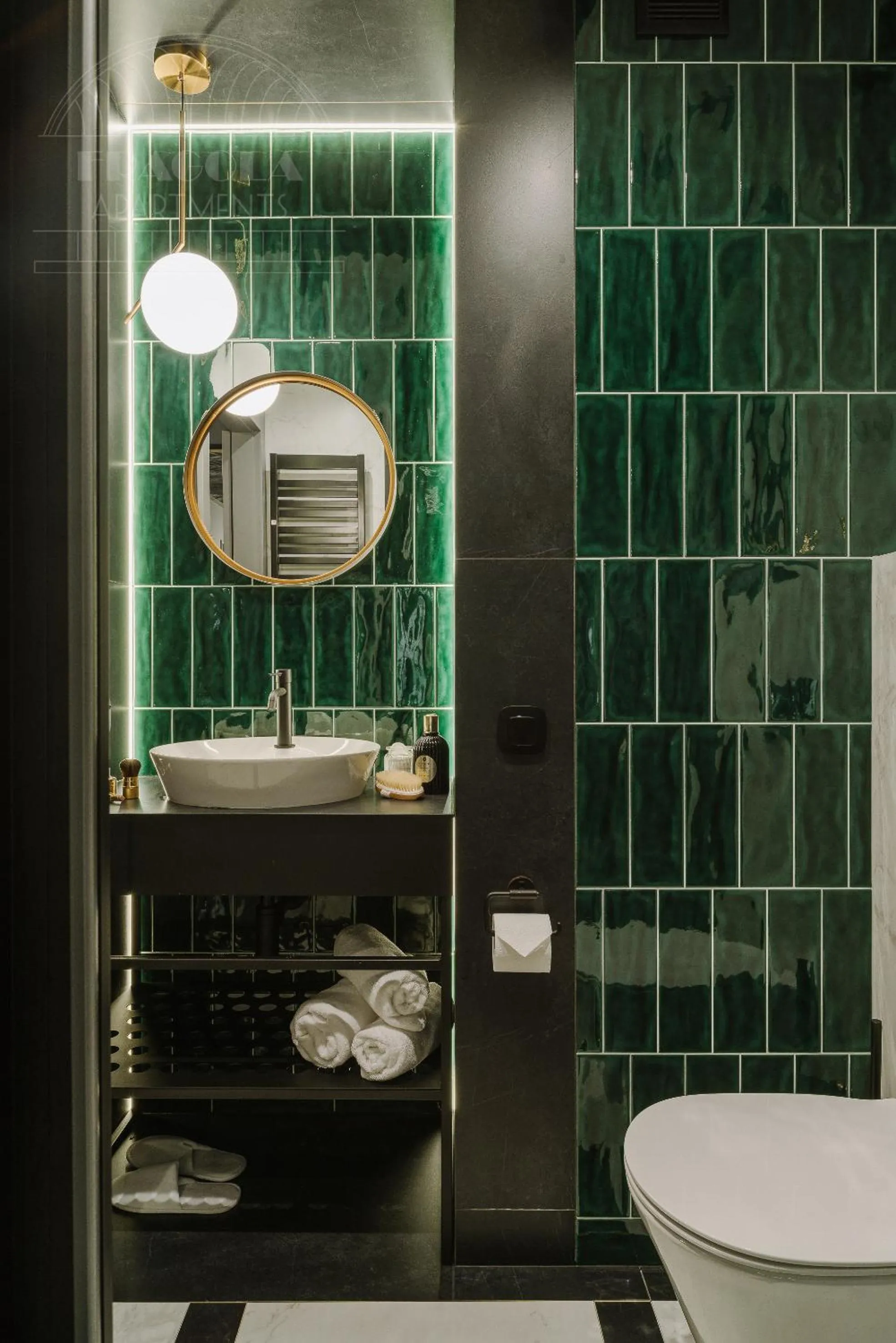 Shower in Modern View of Planty Park