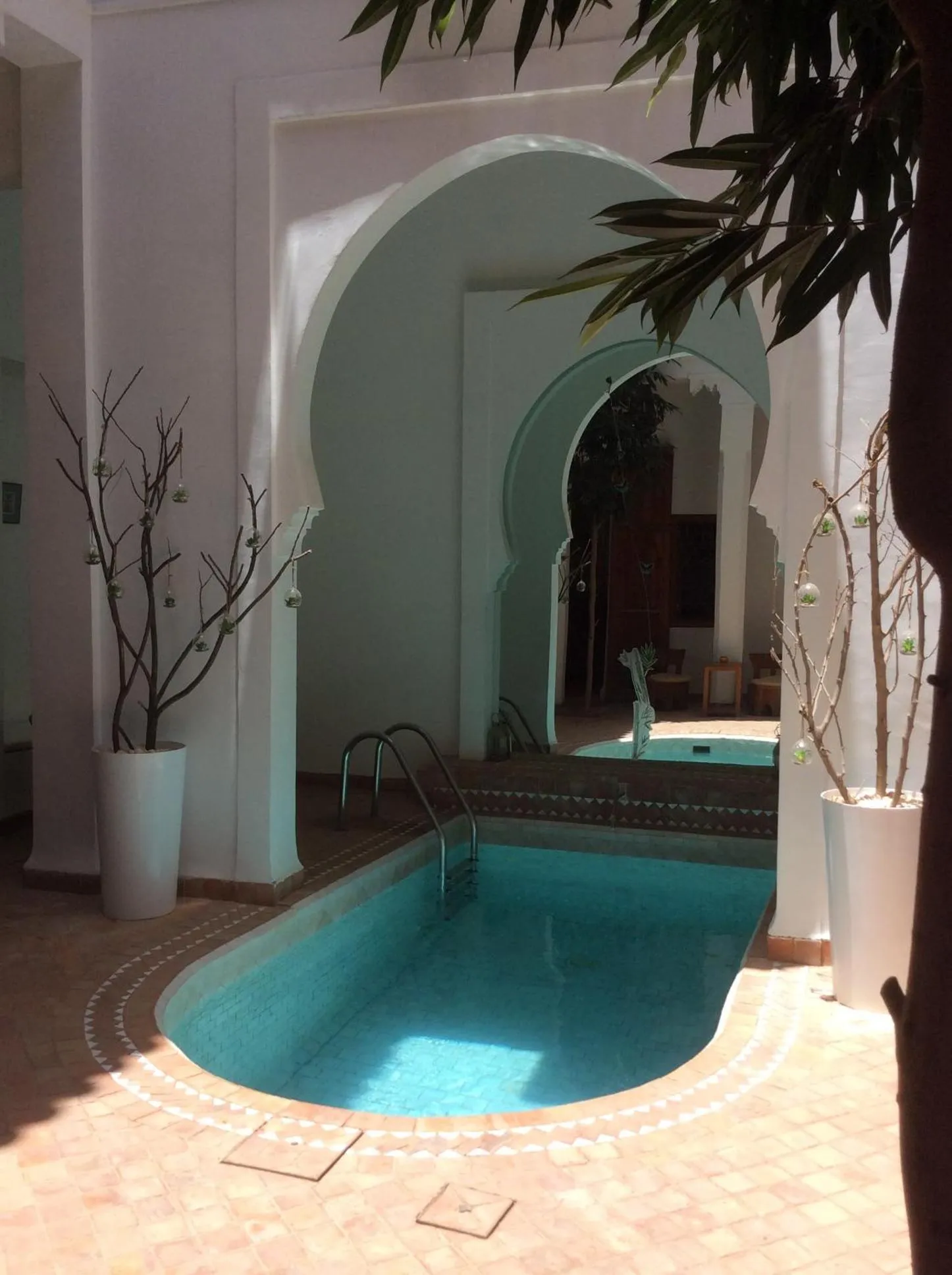 Pool view in Riad Chameau FDC Hôtel SPA