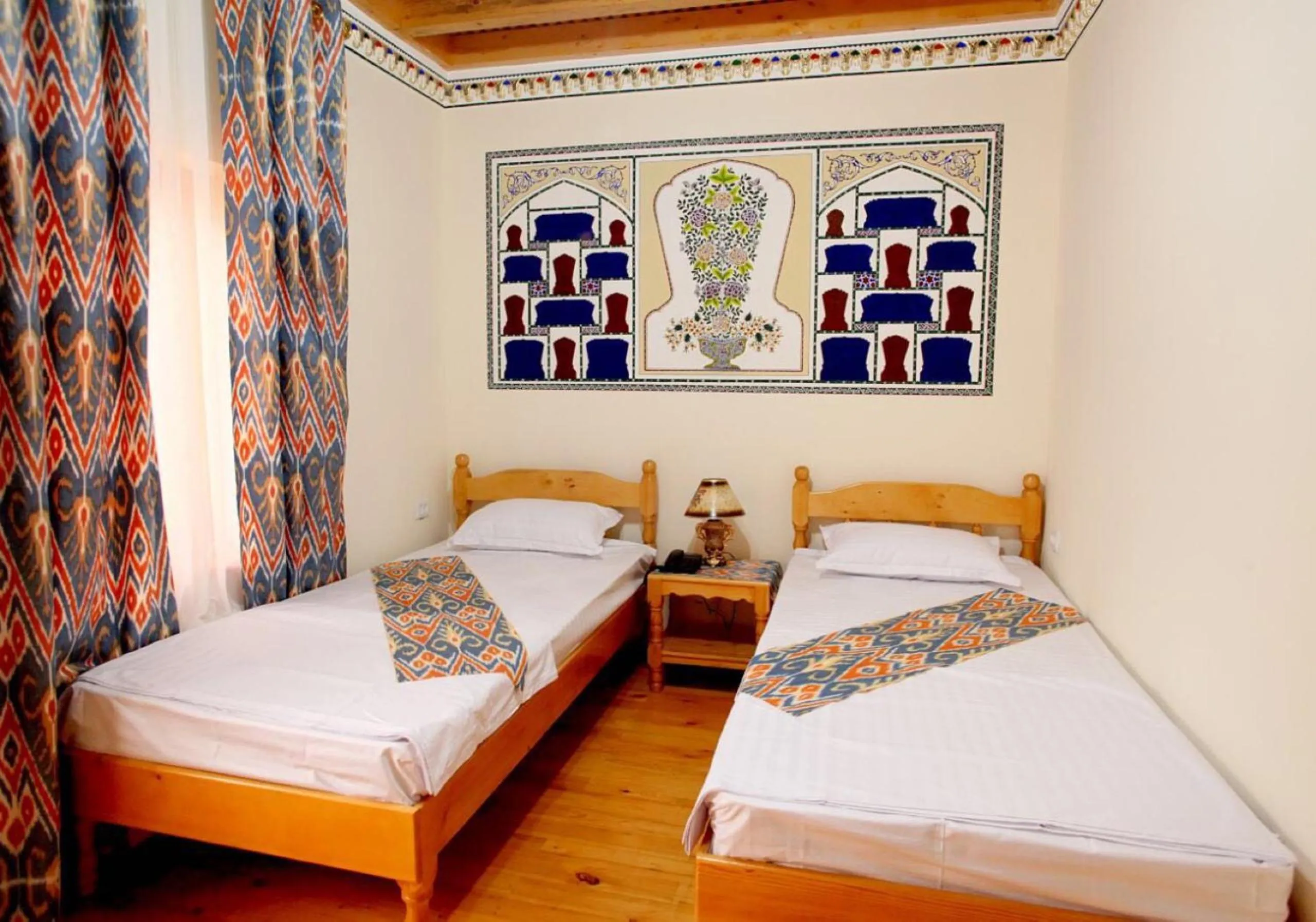 Bed in Old Bukhara Boutique