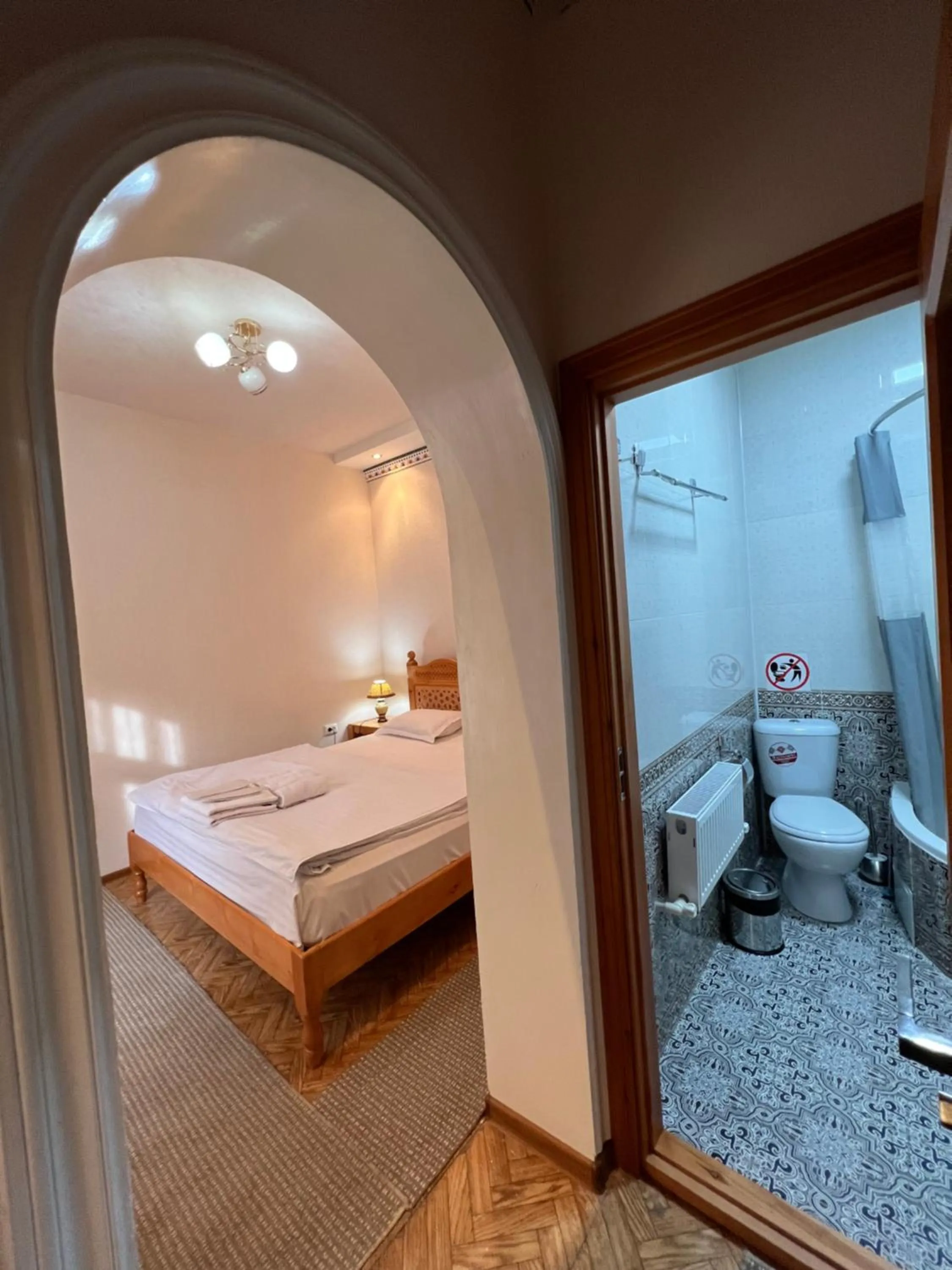 Bed in Old Bukhara Boutique