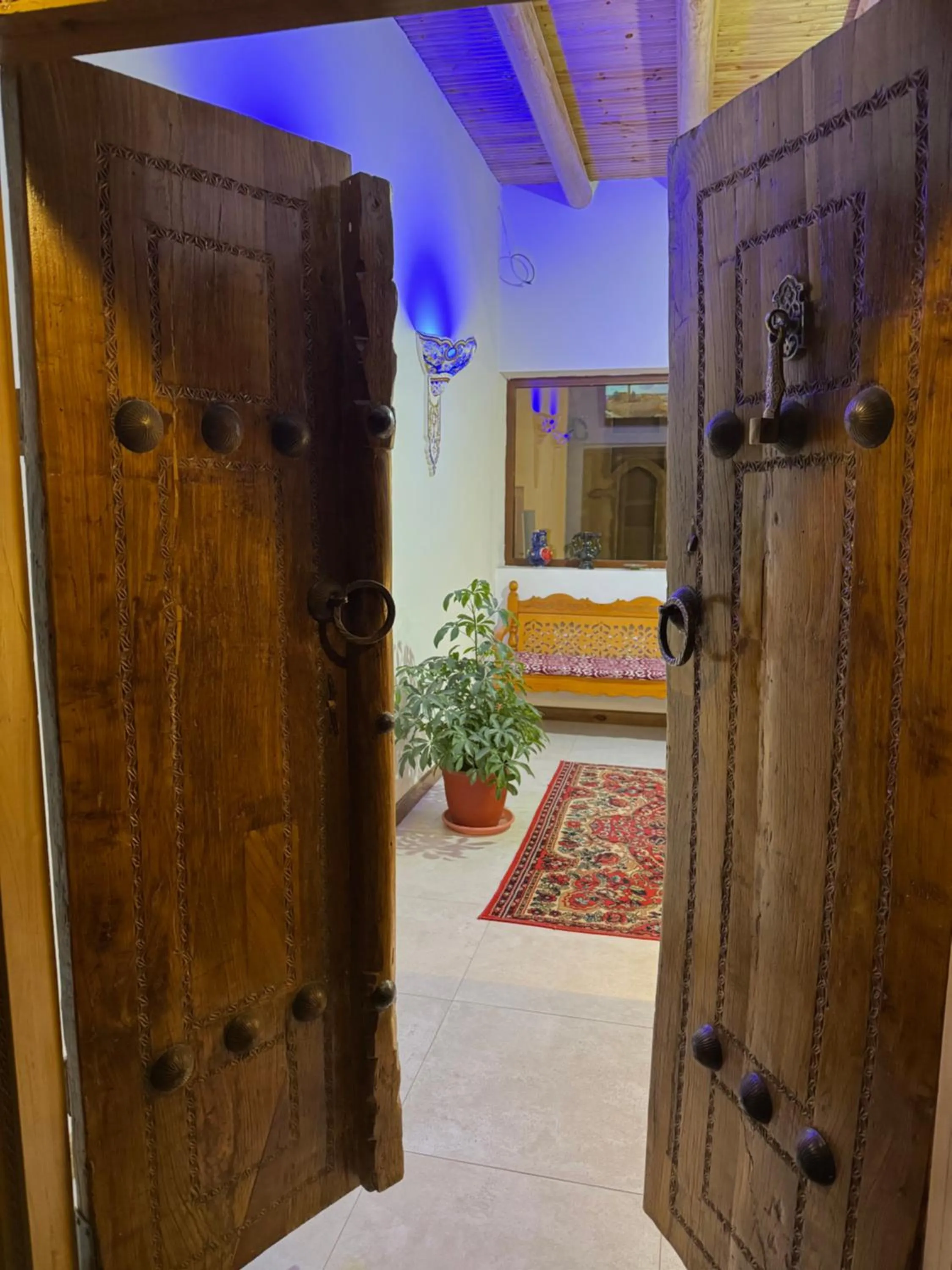 Bed in Old Bukhara Boutique
