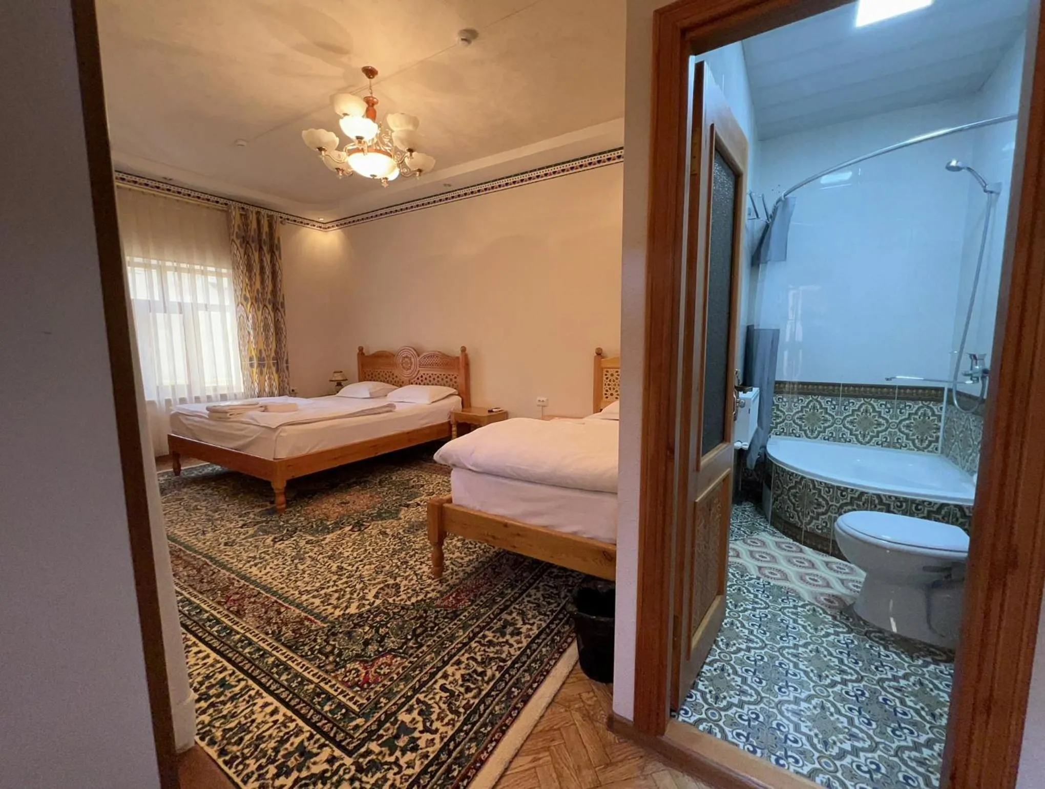 Bed in Old Bukhara Boutique