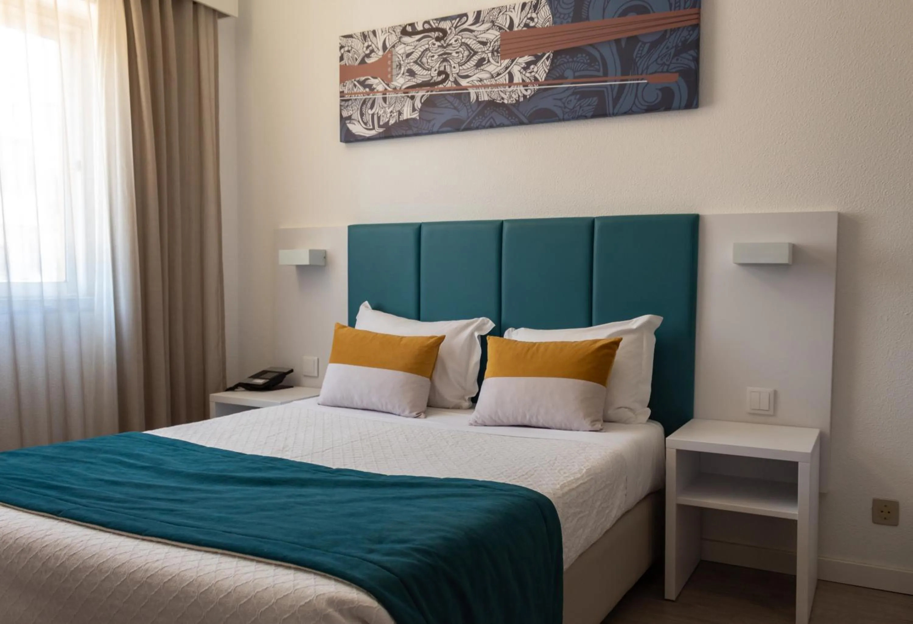 Bedroom, Bed in Hotel Santa Cecília