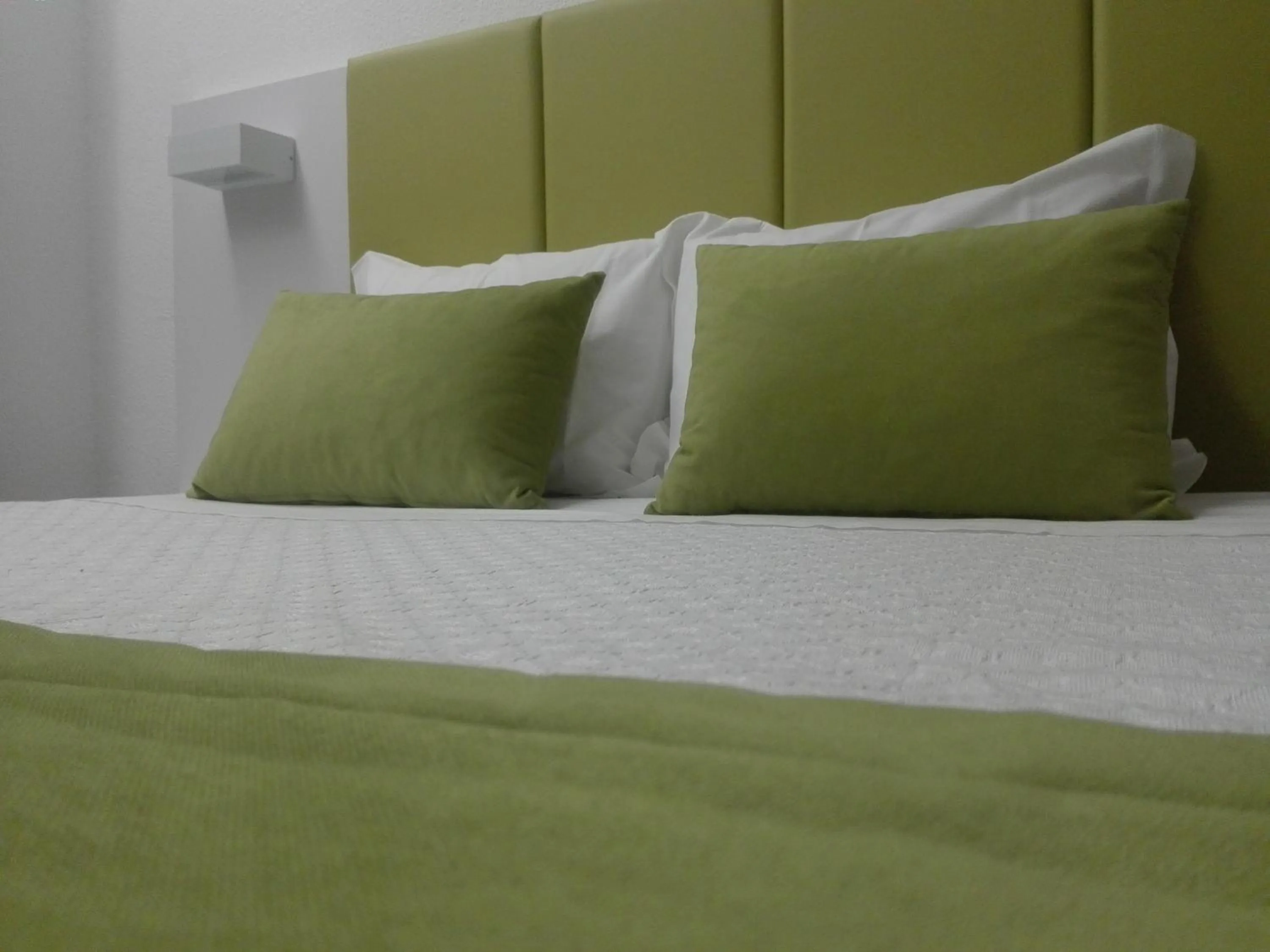 Bed in Hotel Santa Cecília