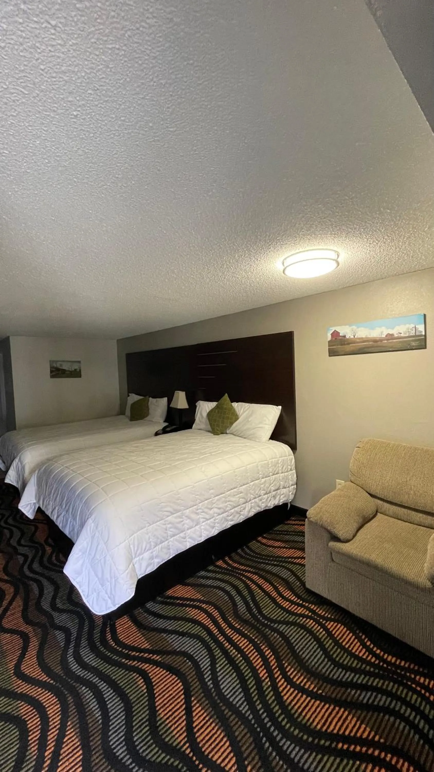 Bed in Country Town N' Suites