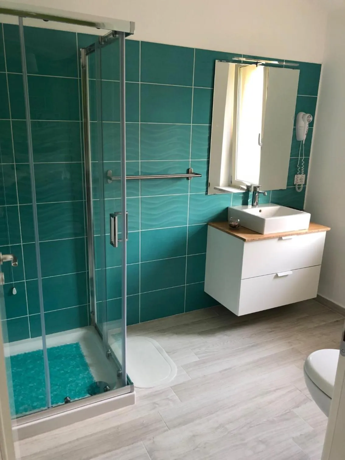 Shower in B & B Il Giardino sul Mare
