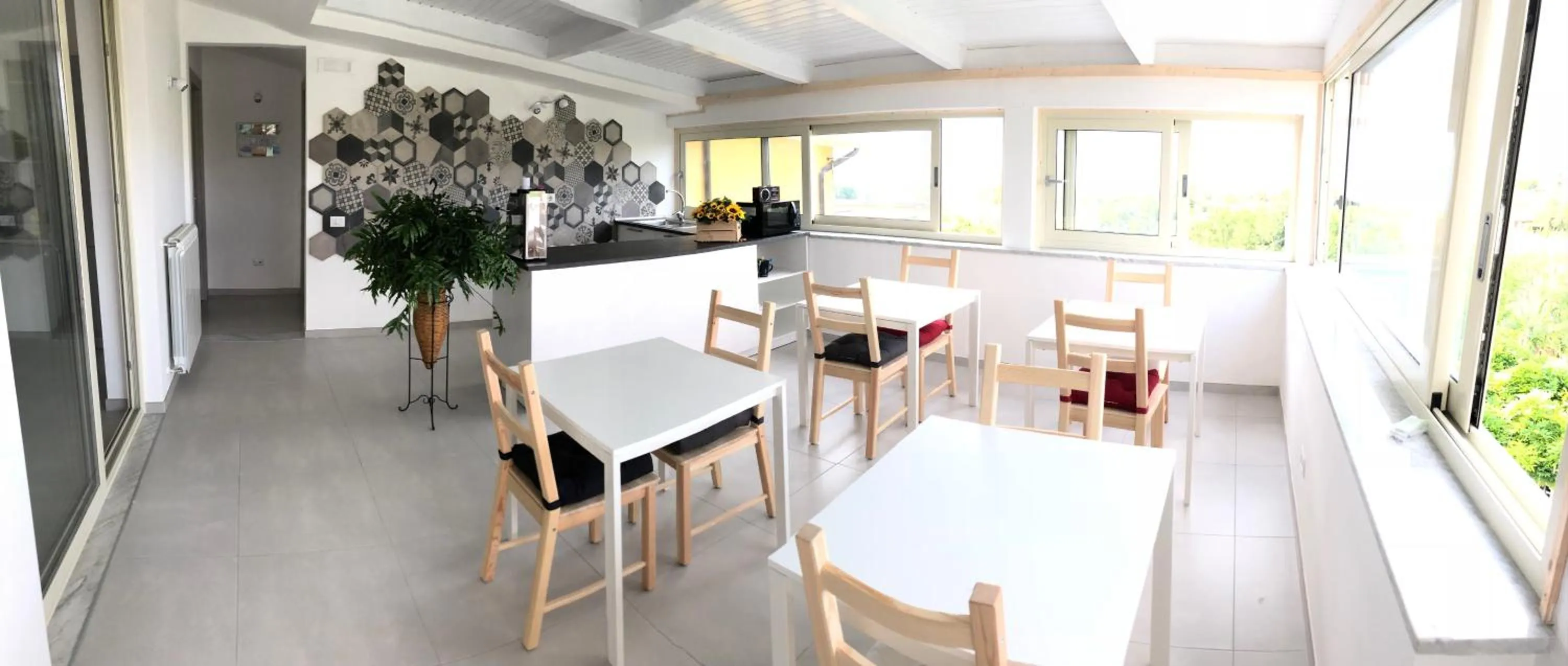 Lounge or bar in B & B Il Giardino sul Mare