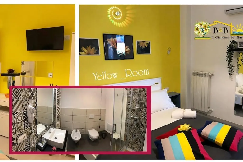 Bed in B & B Il Giardino sul Mare